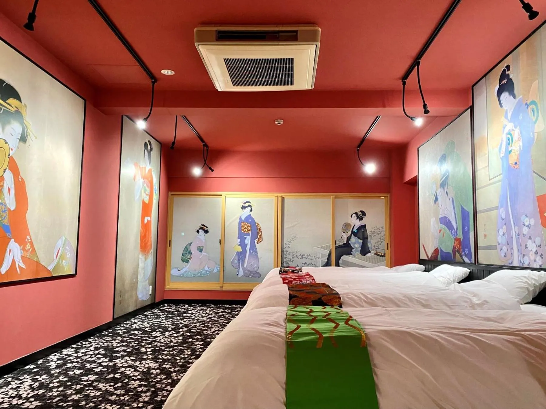 Bedroom, Bed in Osaka Ukiyoe Ryokan