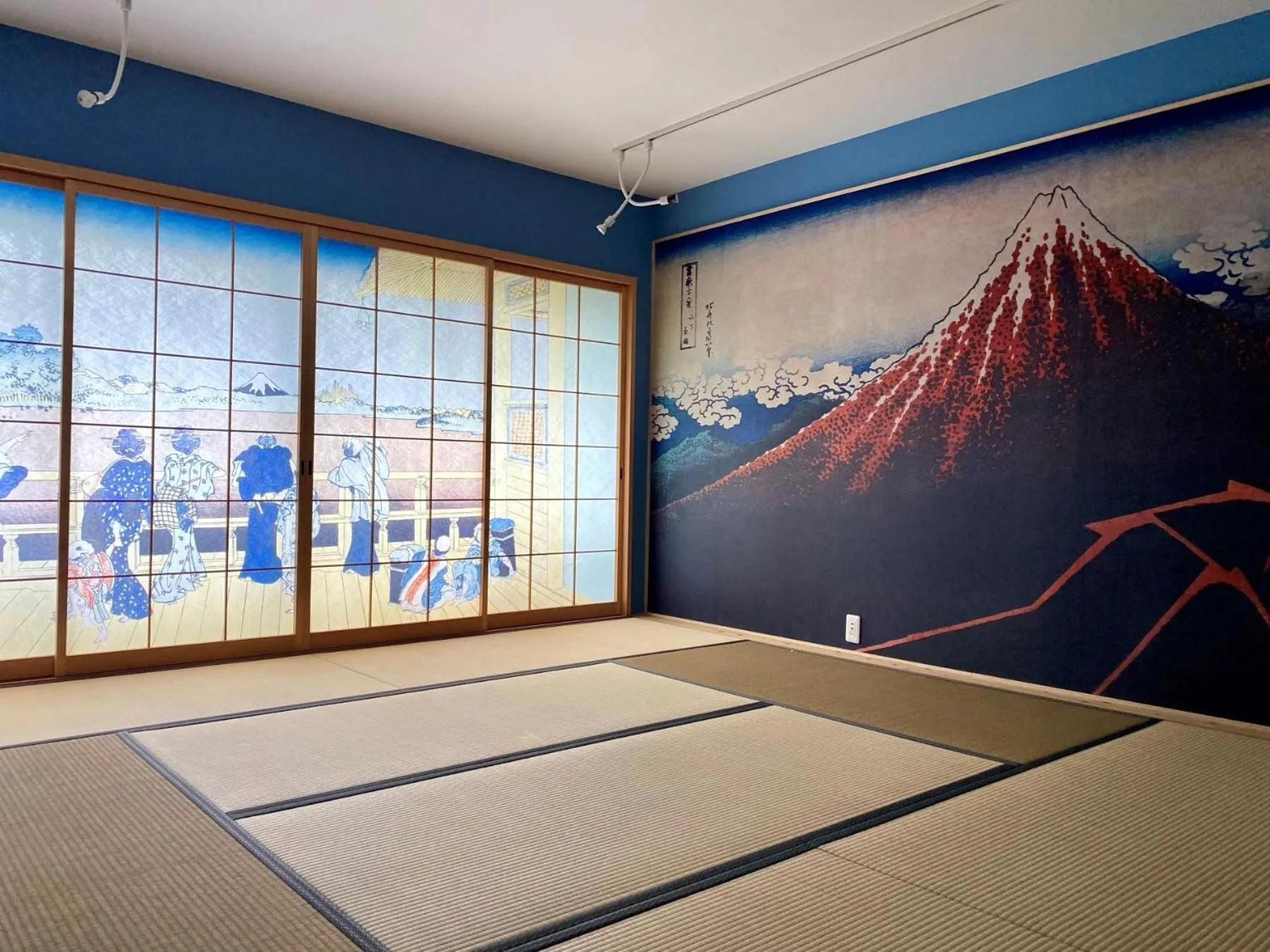 Bedroom in Osaka Ukiyoe Ryokan