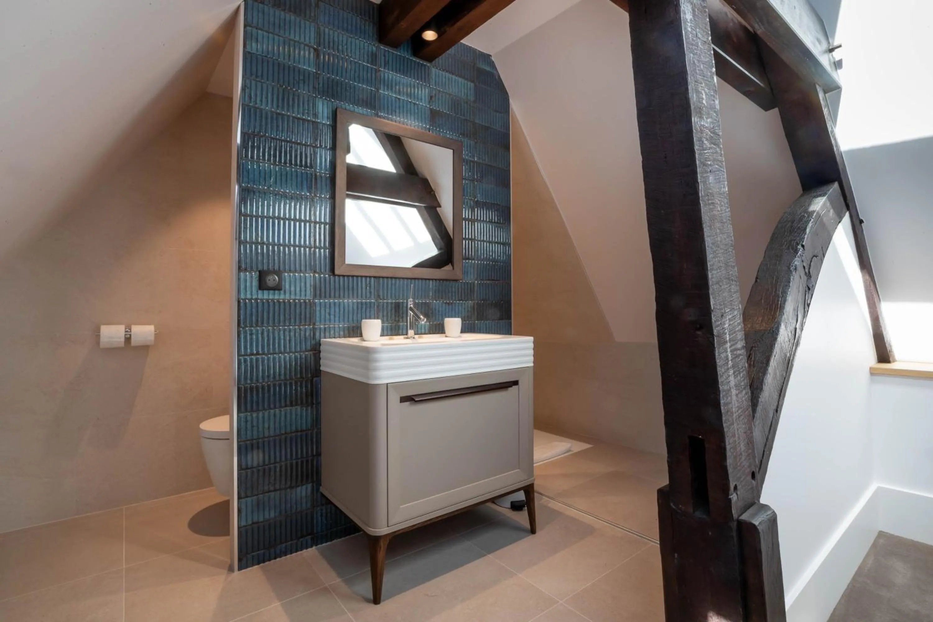 Bathroom in Côté Paradis - Appartements de Charme au centre-ville de Beaune