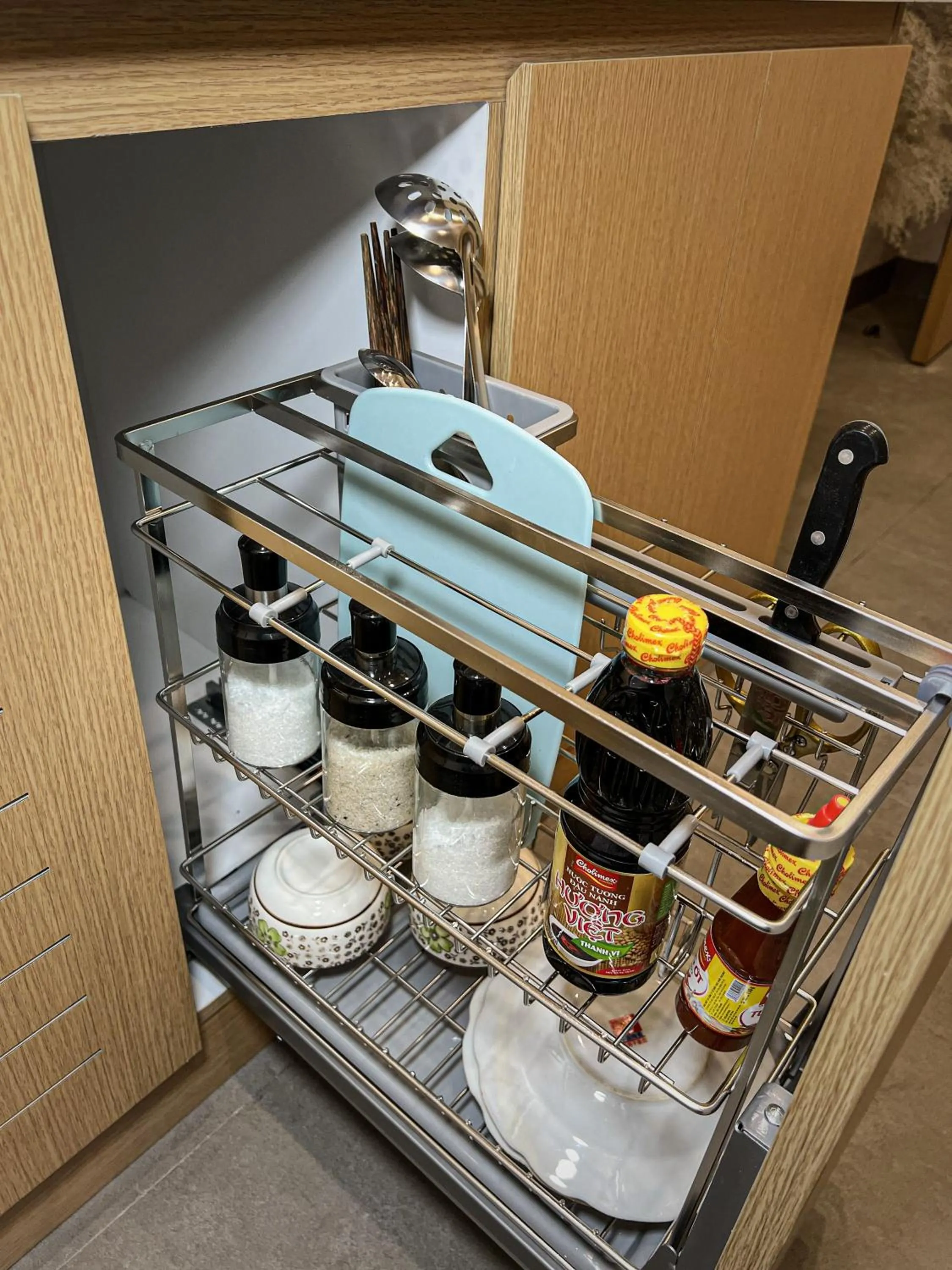 Kitchen or kitchenette in Lều Vịt Homestay Hải Phòng