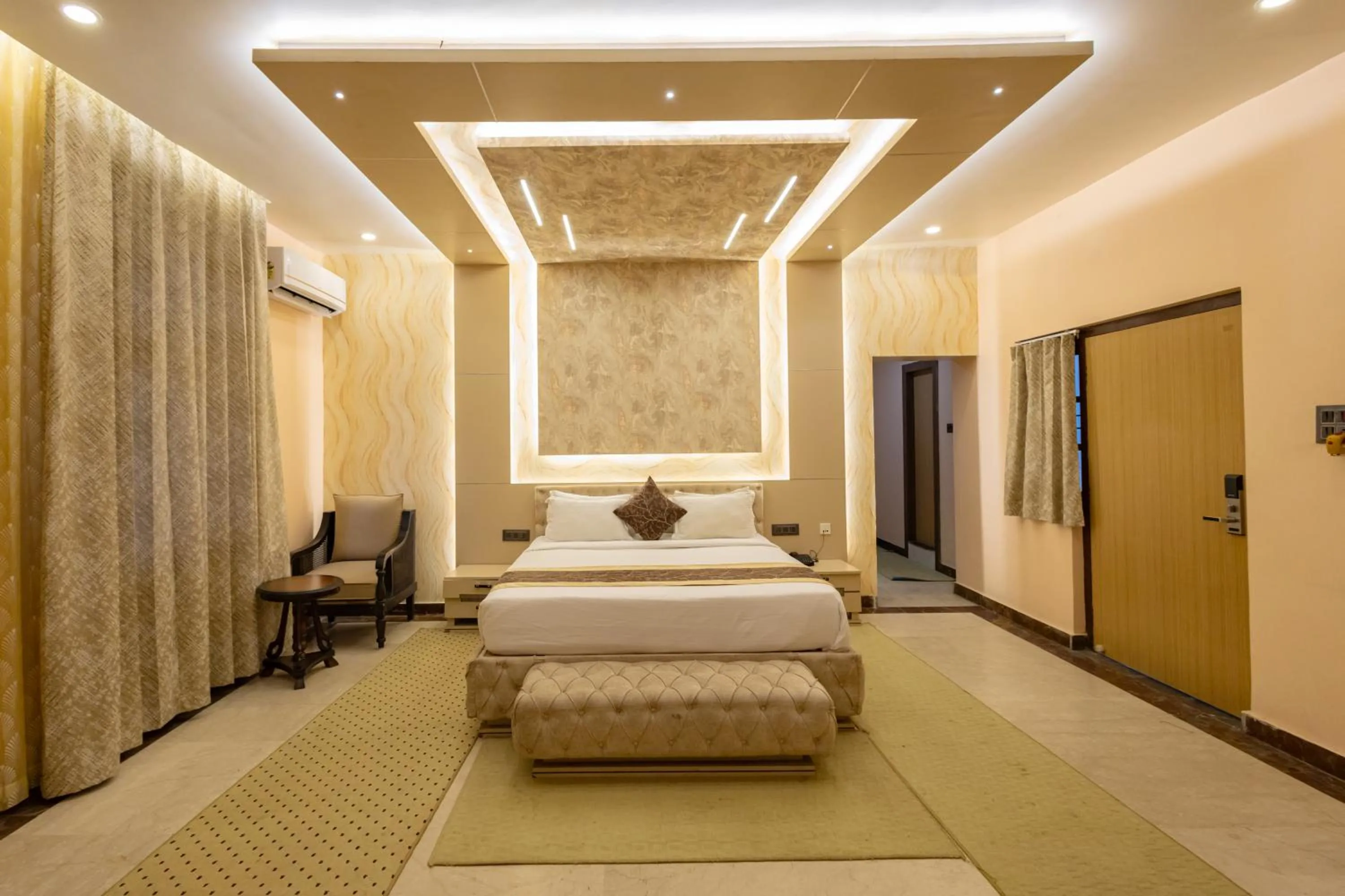 Bedroom, Bed in BUDDHA HERITAGE RESORT