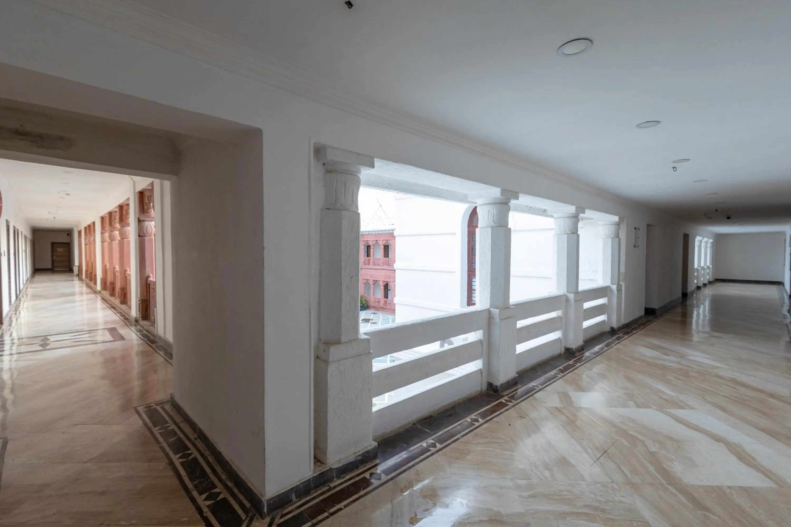 Inner courtyard view in BUDDHA HERITAGE RESORT