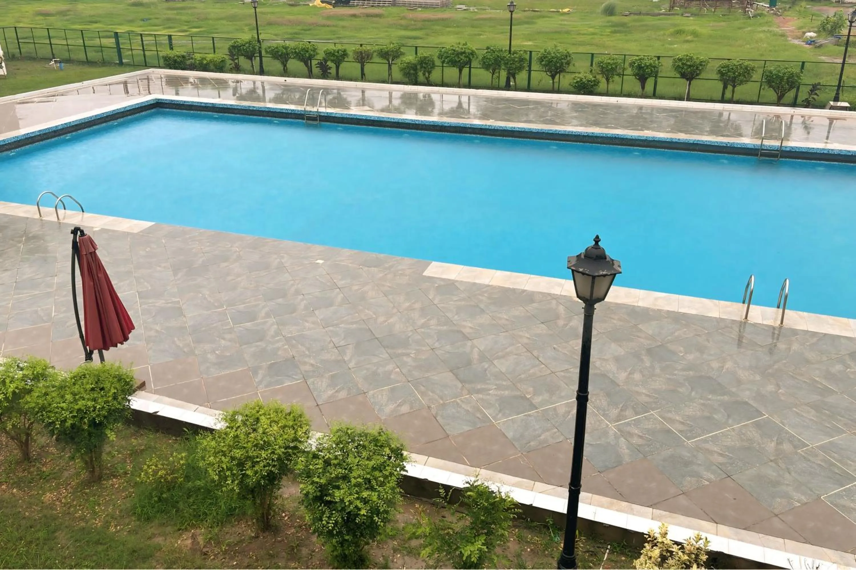 Pool view in BUDDHA HERITAGE RESORT