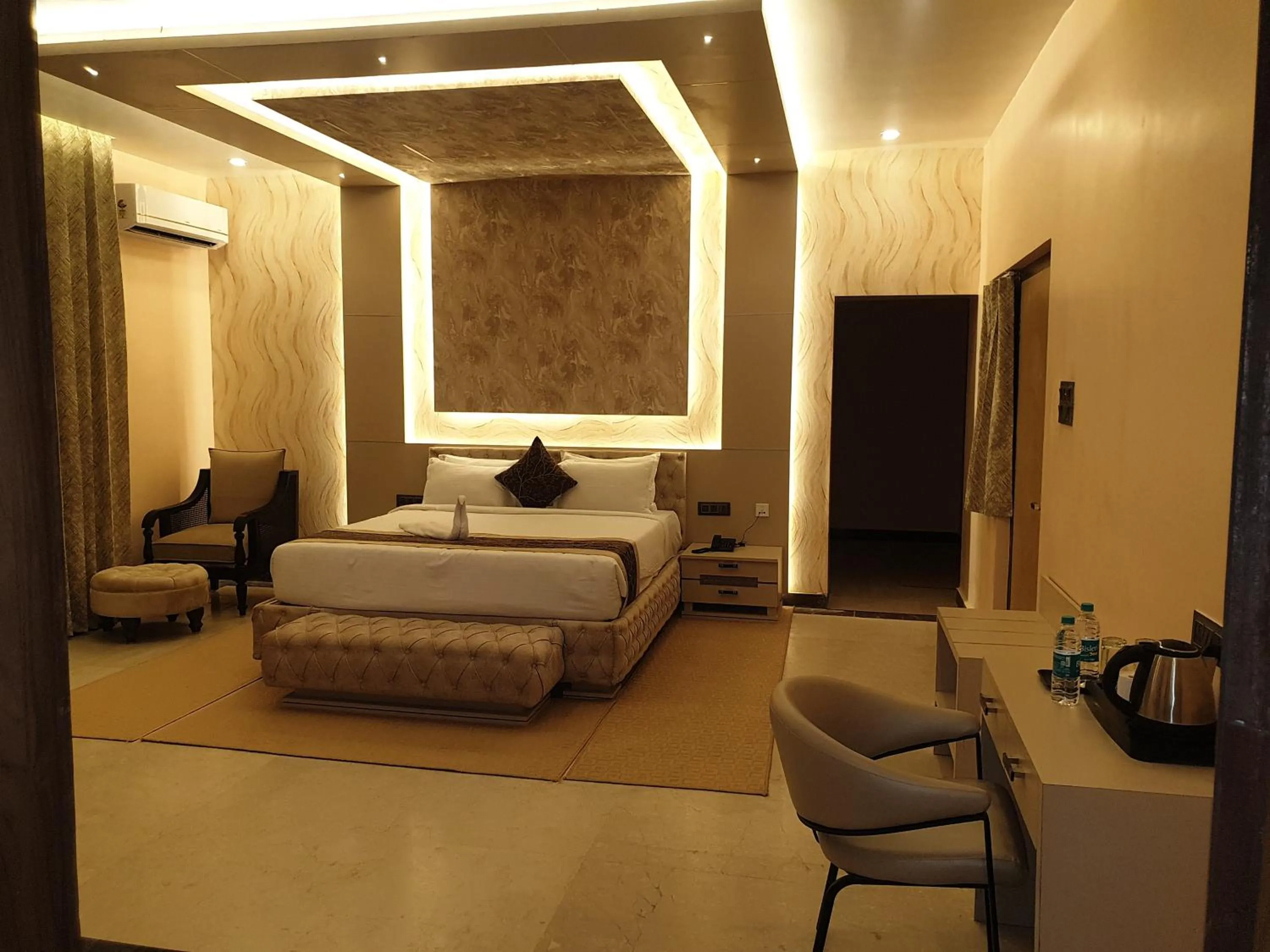 Photo of the whole room, Bed in BUDDHA HERITAGE RESORT