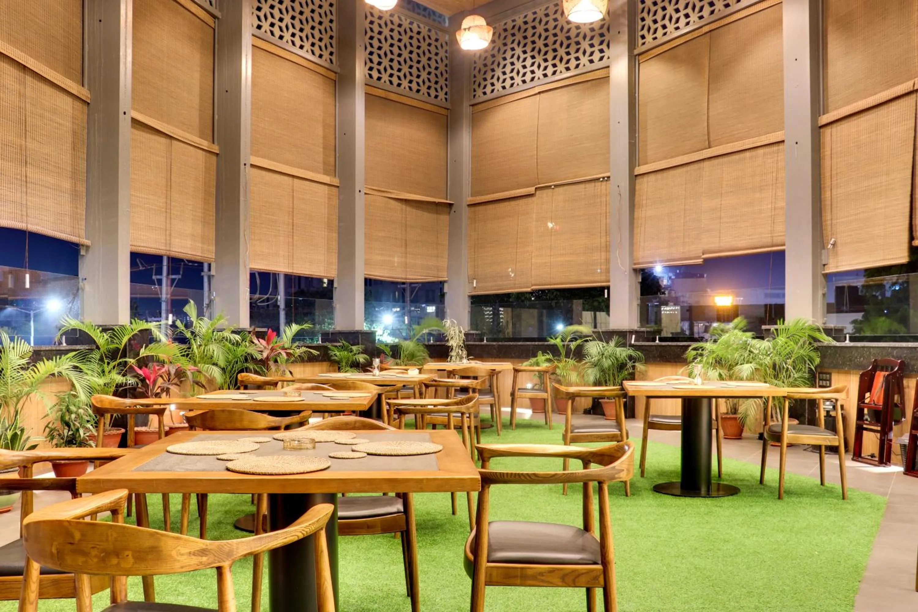 Dining area in The Greenwood Guwahati - A Luxury Boutique Hotel
