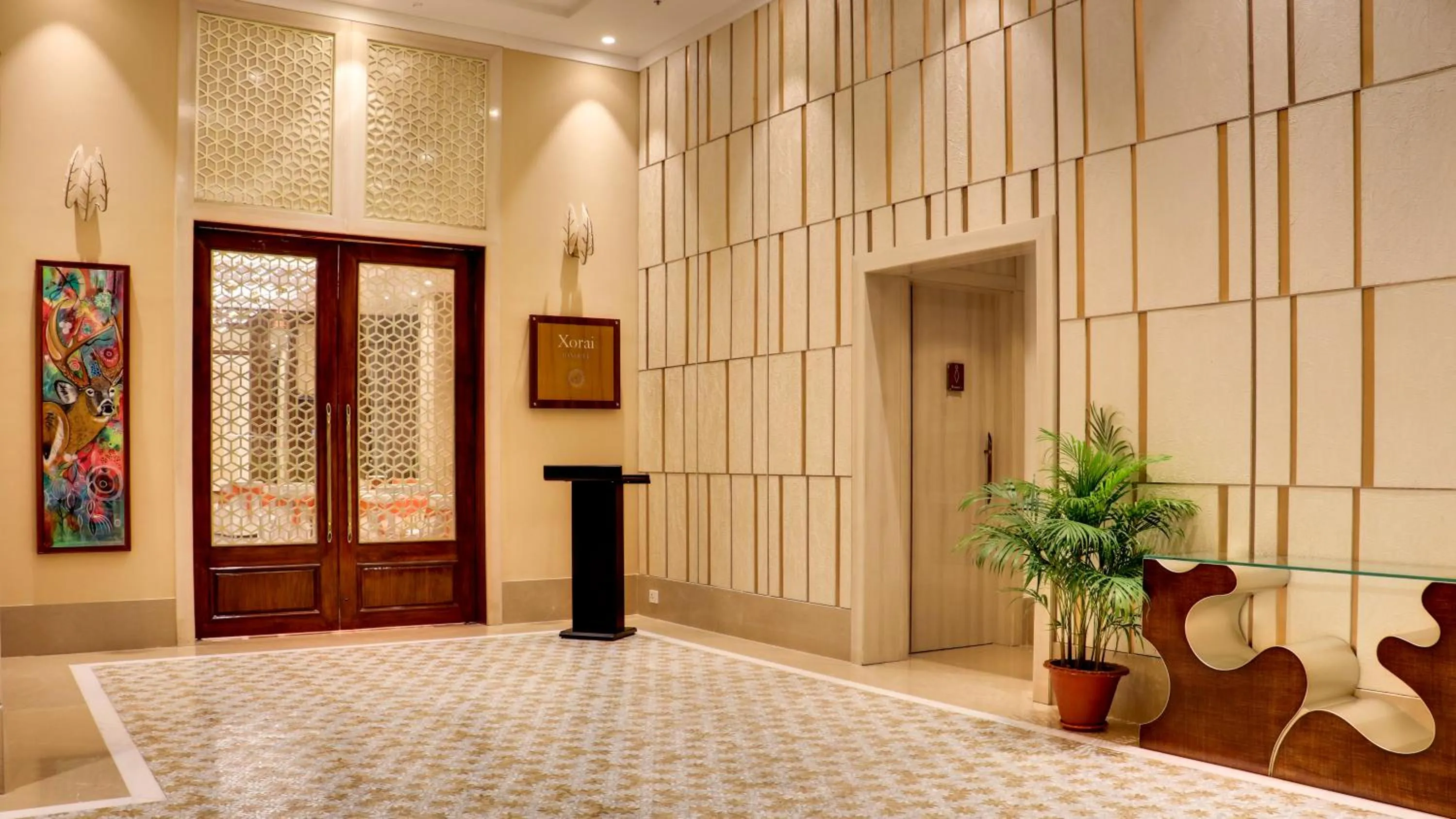 Lobby or reception in The Greenwood Guwahati - A Luxury Boutique Hotel
