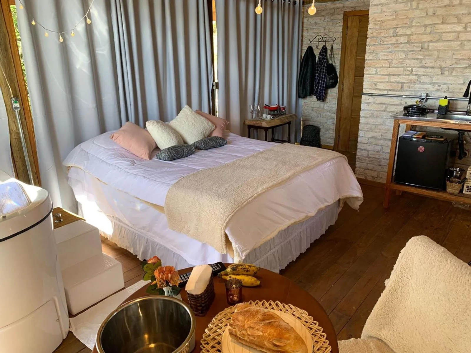 Bed in Montanha Home