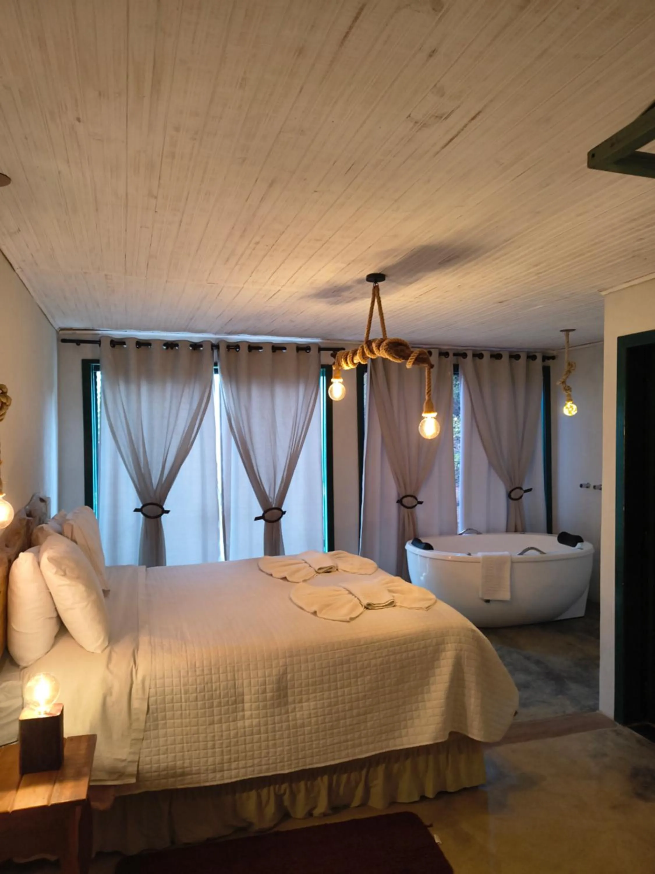 Bed in Montanha Home