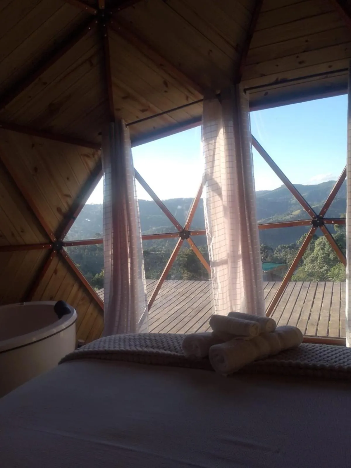 Bed in Montanha Home