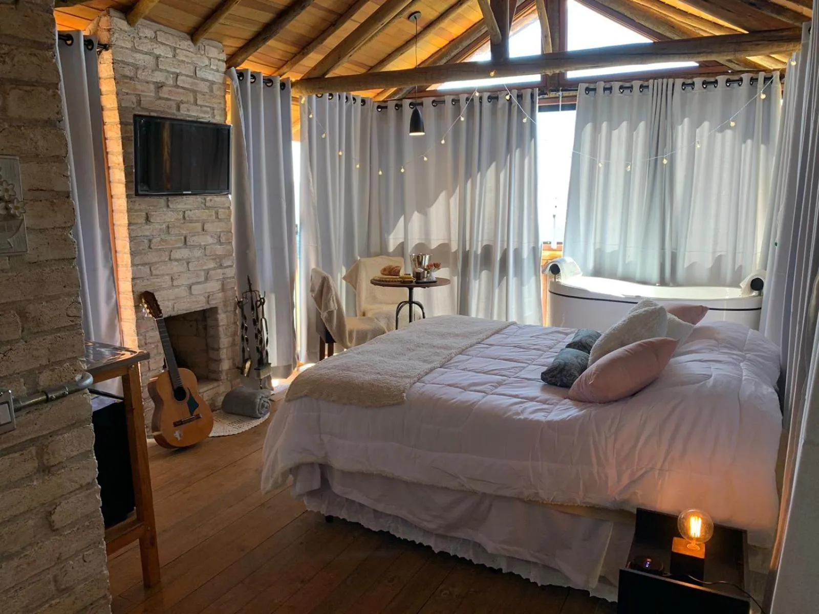 Bed in Montanha Home