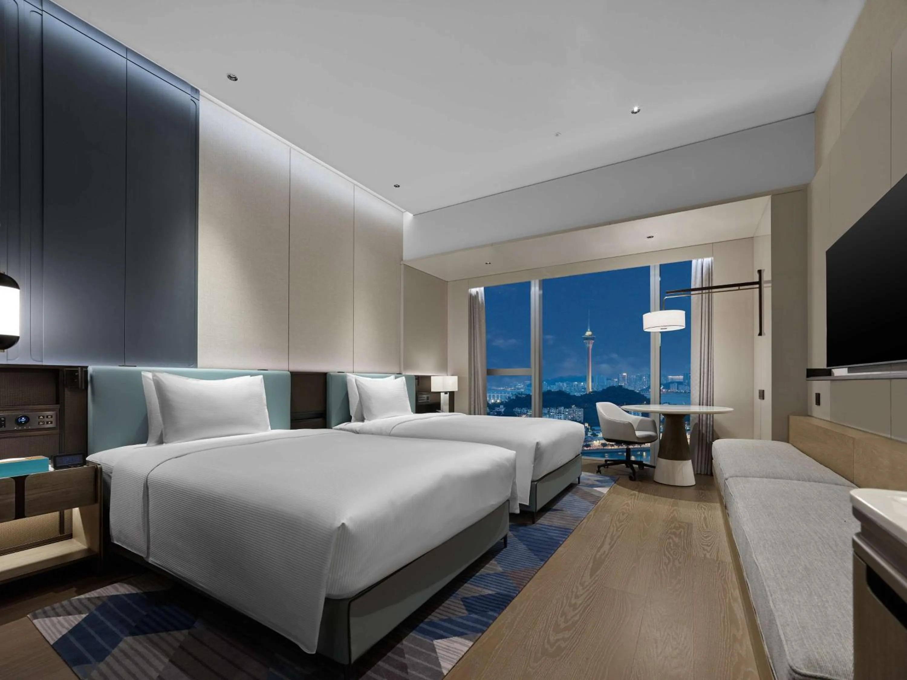 Bed in Hilton Zhuhai