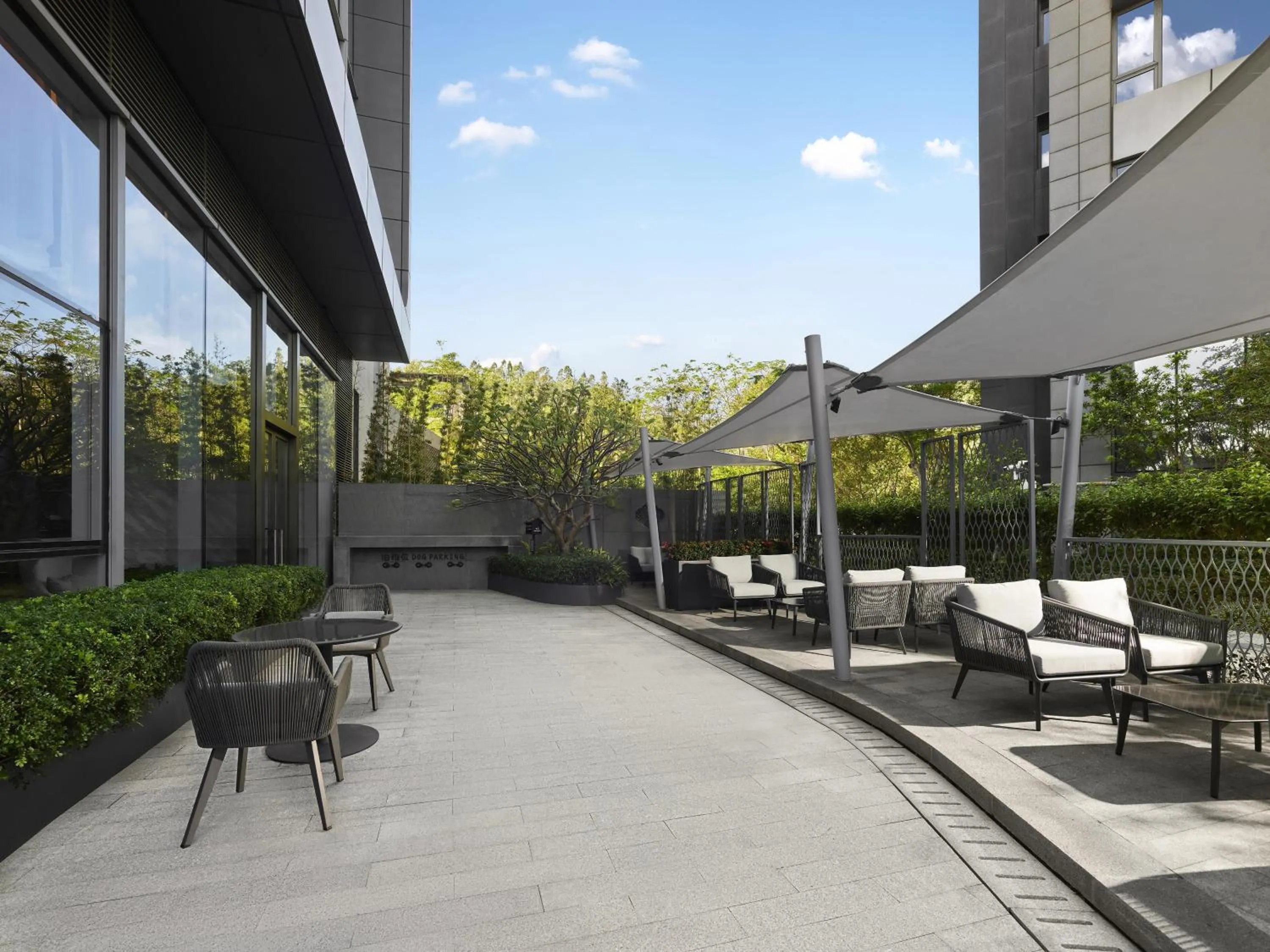 Patio in Hilton Zhuhai