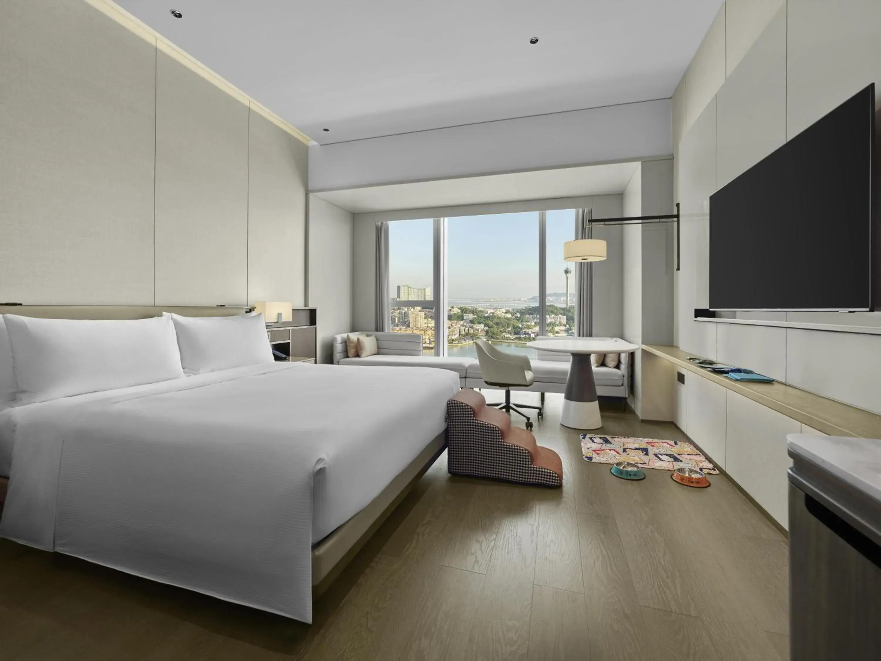 Bed in Hilton Zhuhai Bed in Hilton Zhuhai