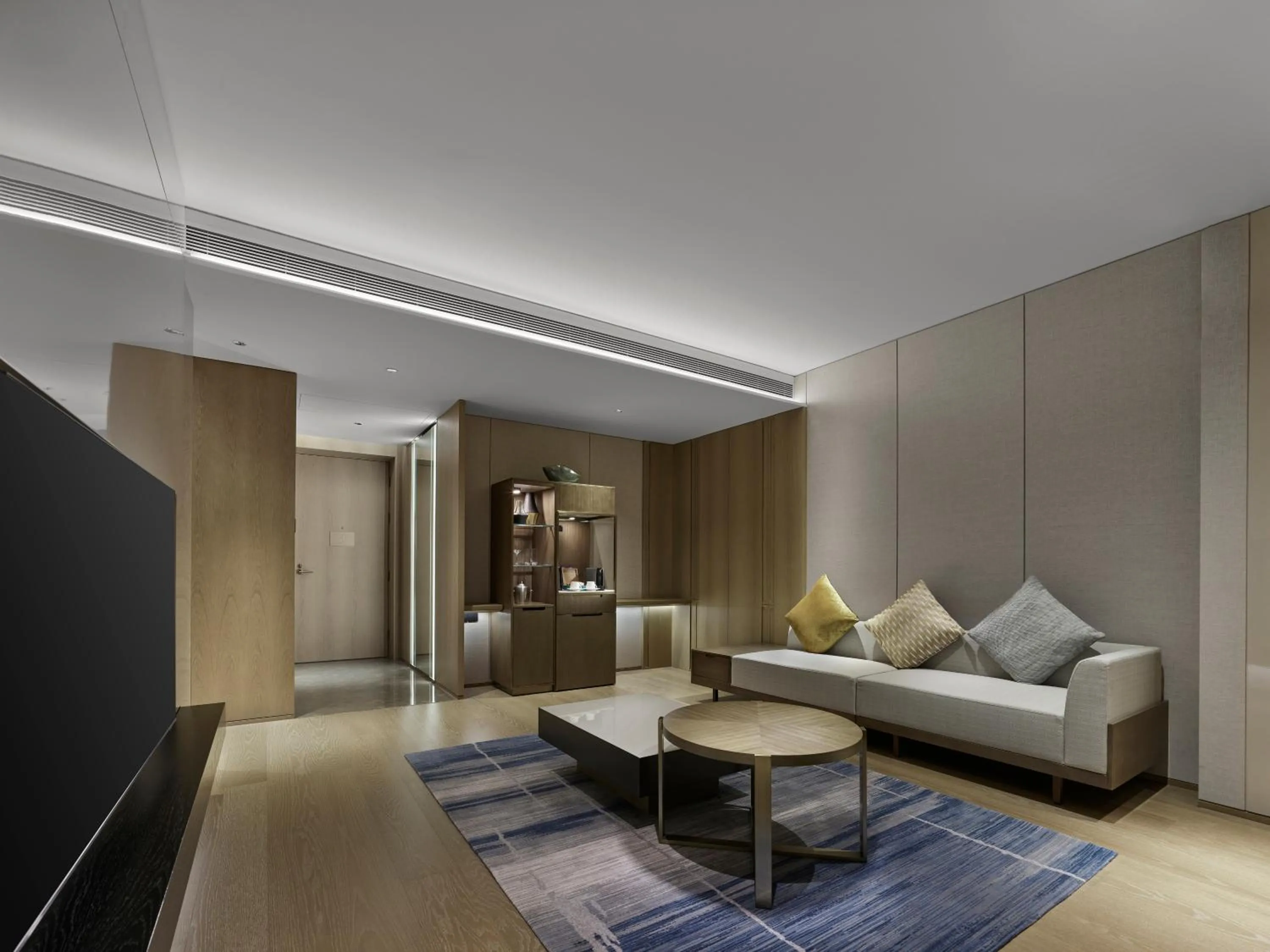 Living room in Hilton Zhuhai