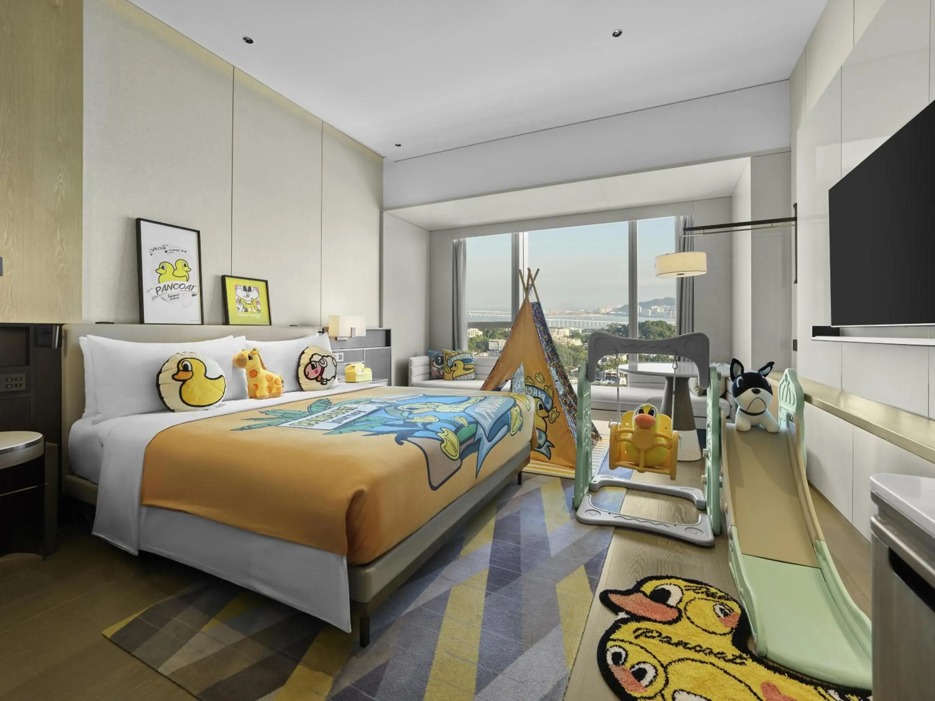 Bed in Hilton Zhuhai Bed in Hilton Zhuhai