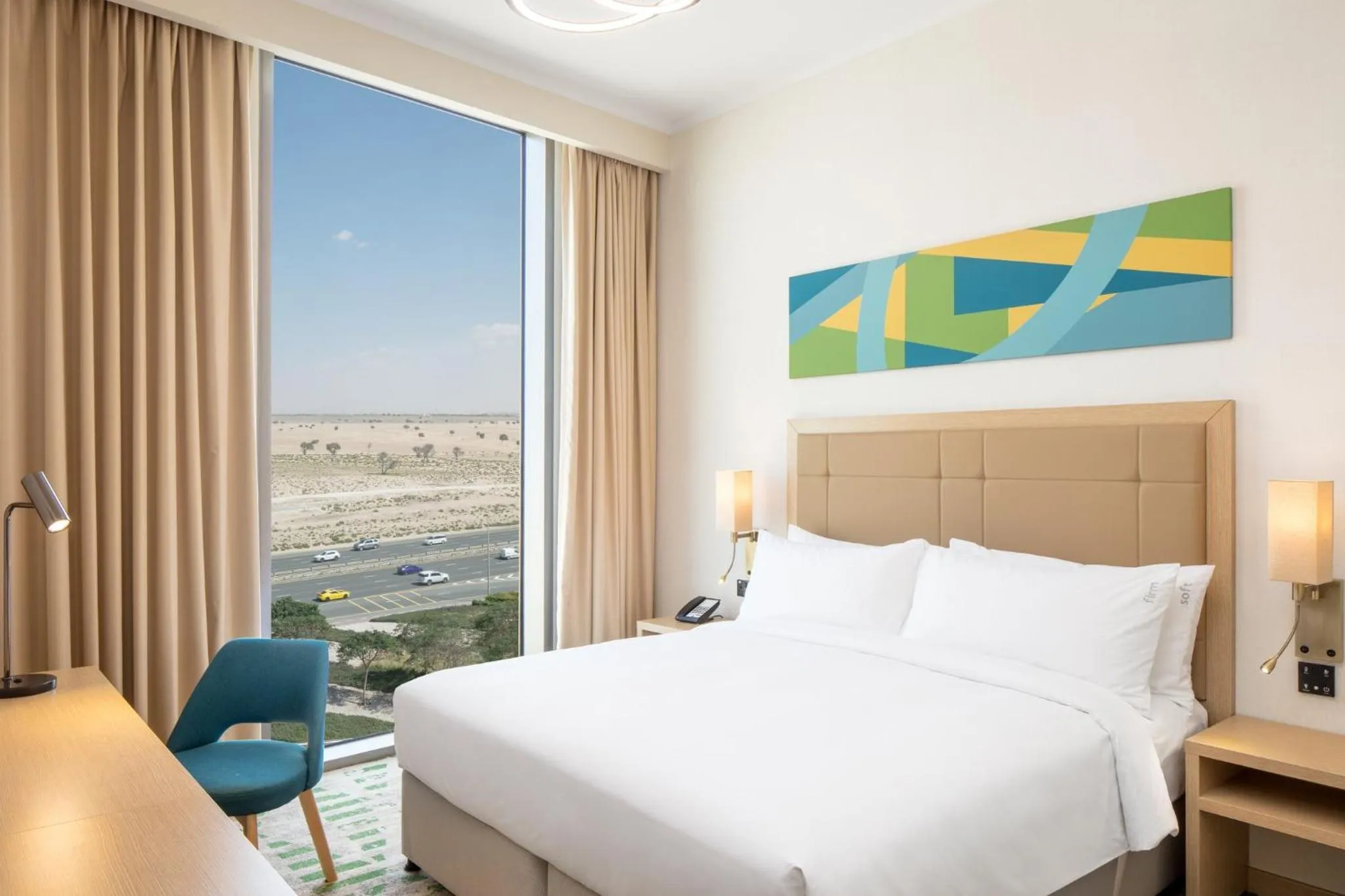 Photo of the whole room, Bed in Holiday Inn & Suites - Dubai Science Park by IHG