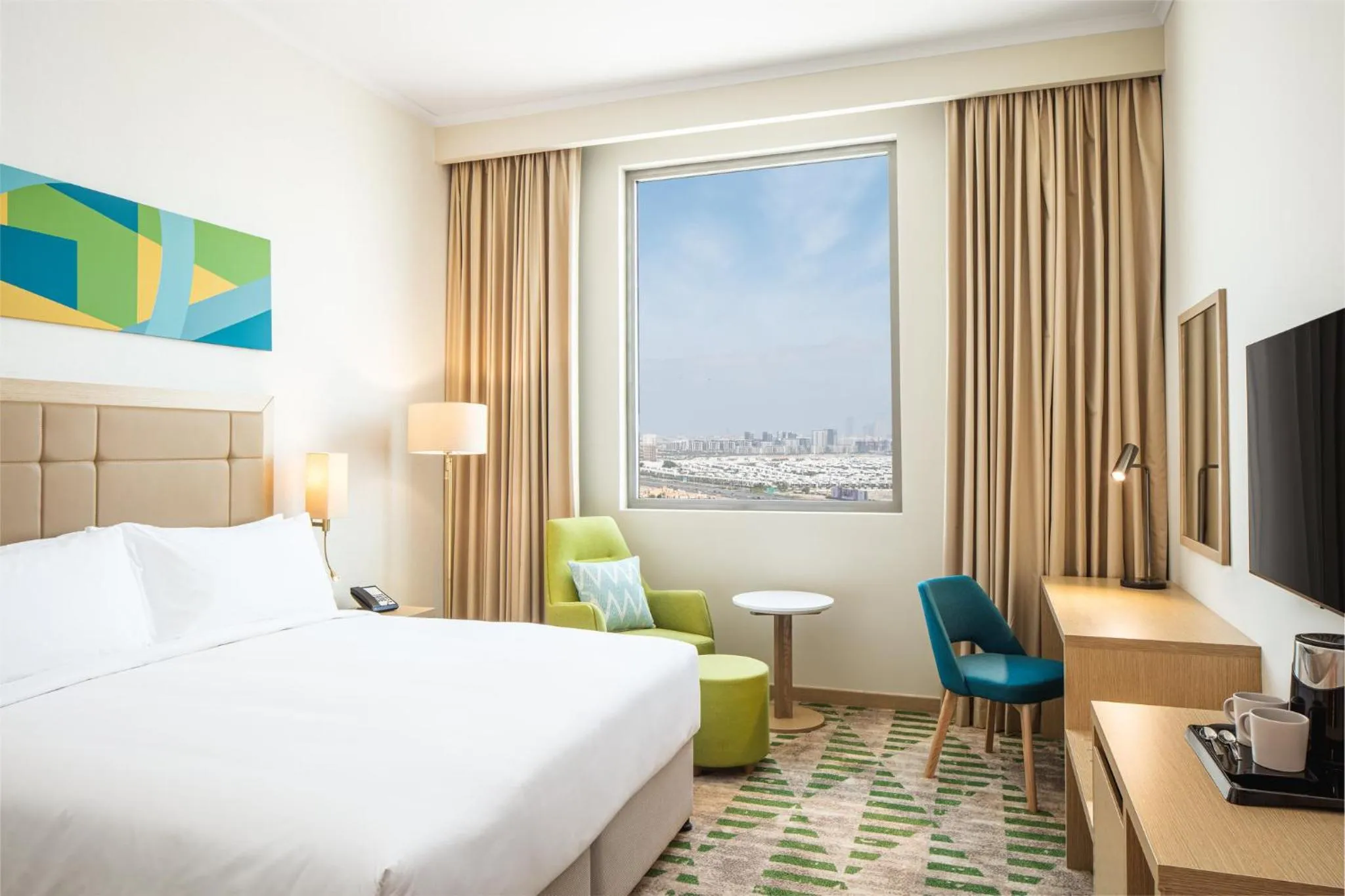Photo of the whole room, Bed in Holiday Inn & Suites - Dubai Science Park by IHG