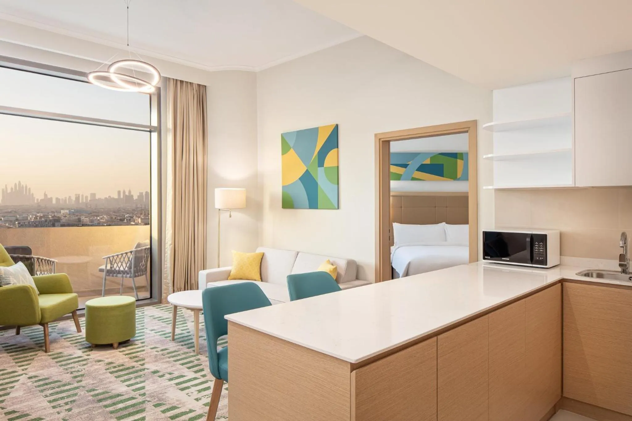 Photo of the whole room, Bed in Holiday Inn & Suites - Dubai Science Park by IHG