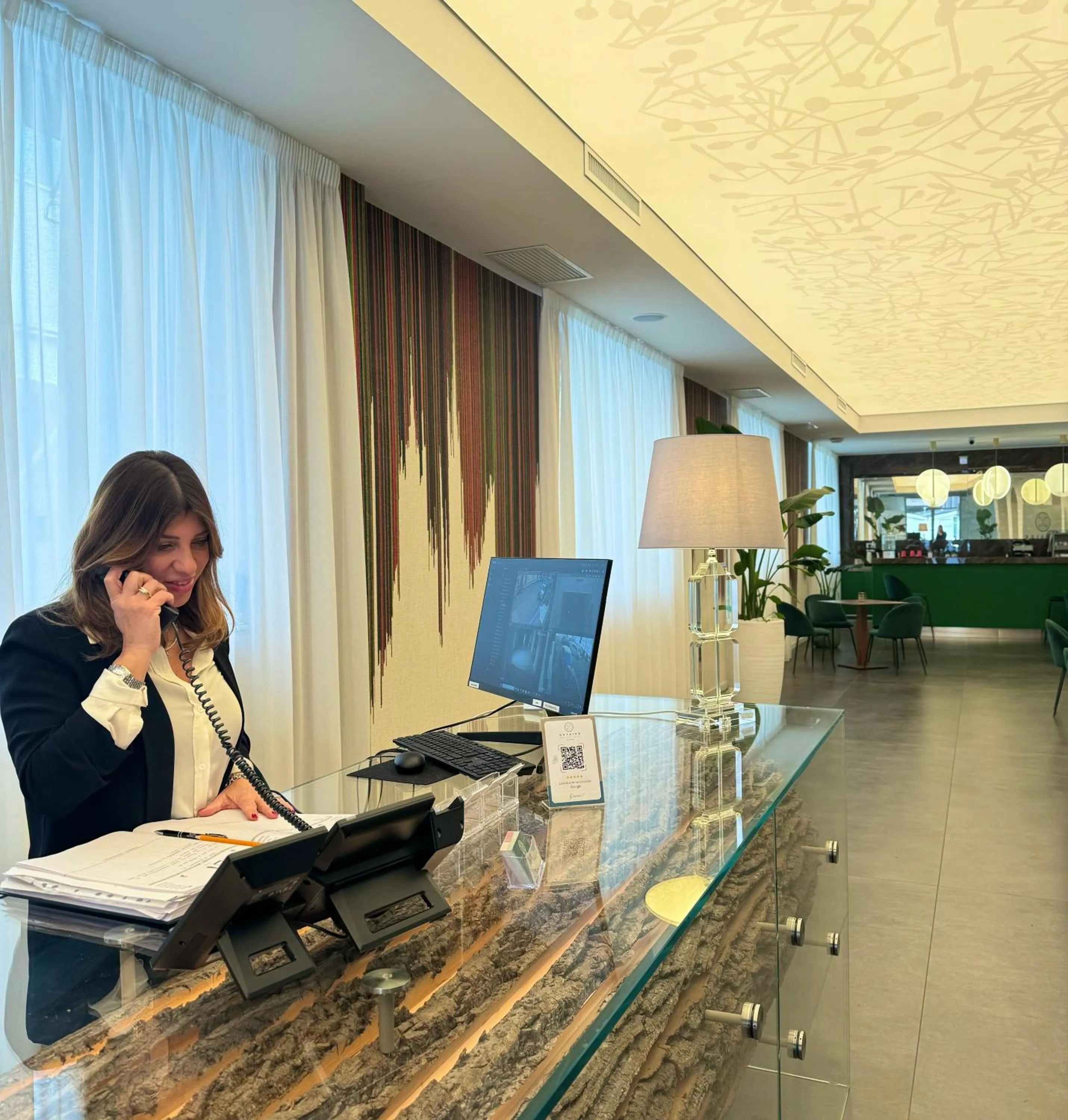 Lobby or reception in Outside Boutique Hotel
