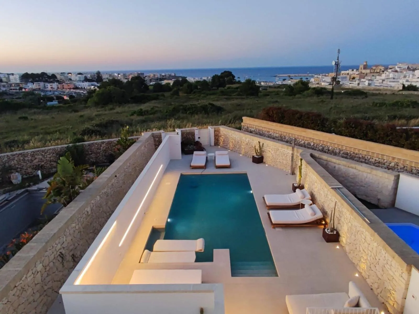 Natural landscape in Villa Skyline- Otranto