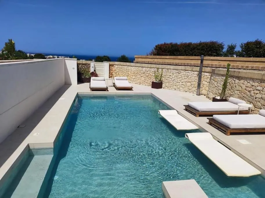 Patio in Villa Skyline- Otranto