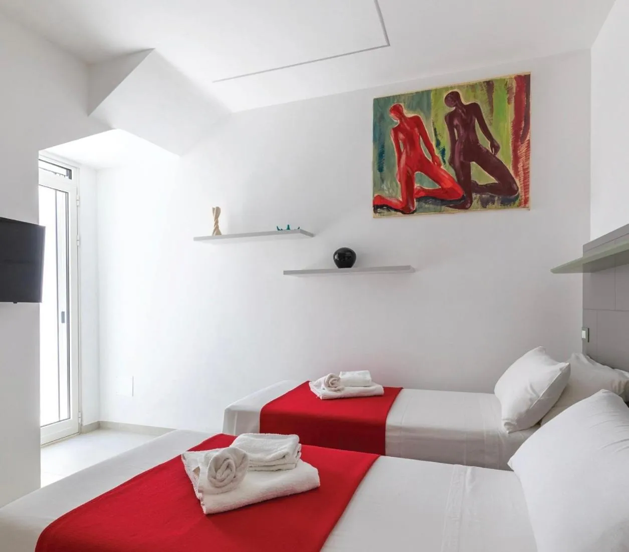 Bed in Villa Skyline- Otranto