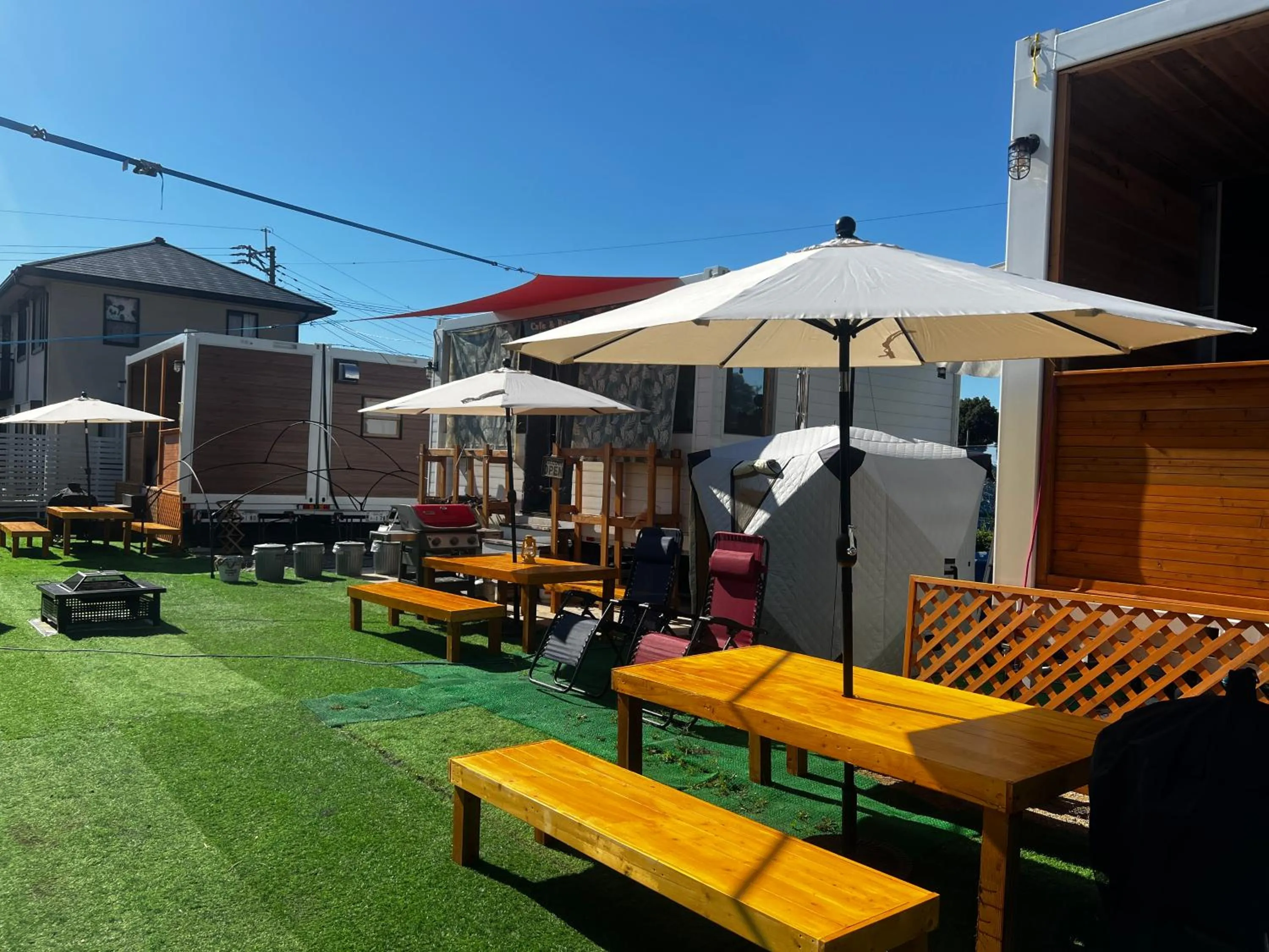 Property building in Glamping Village LEAF