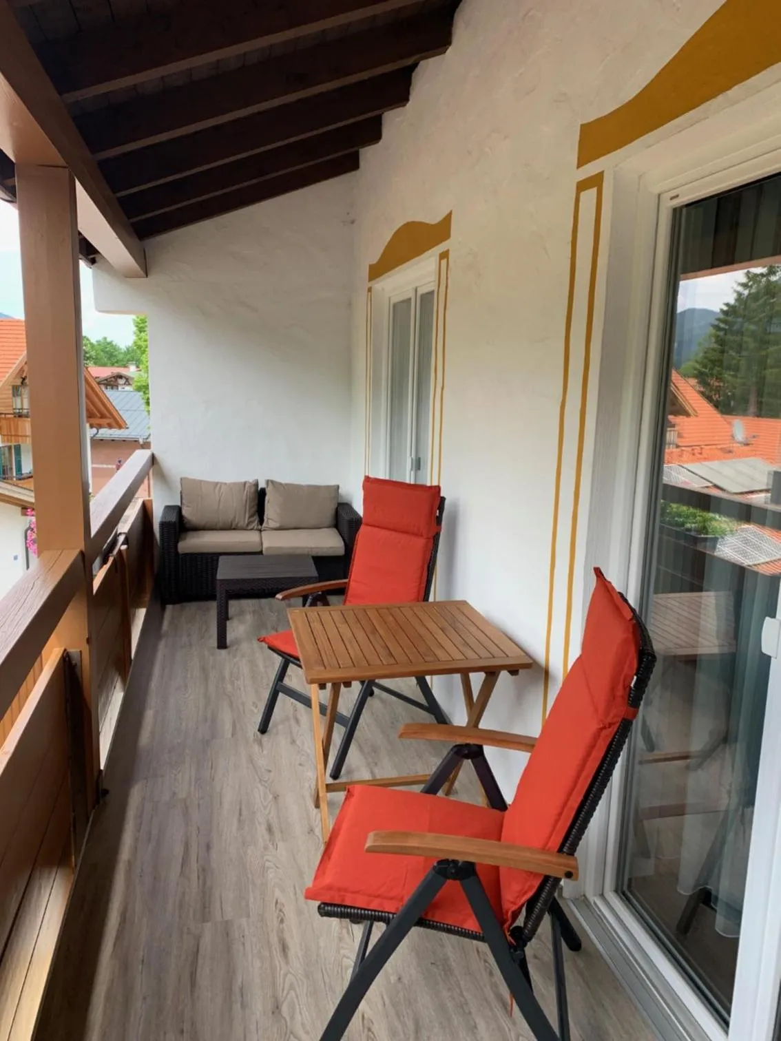 Balcony/Terrace in Zum Turm - Apartments und Gästezimmer