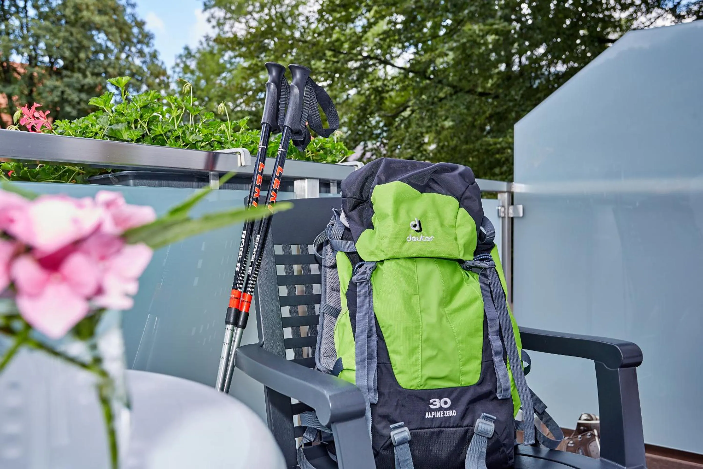 Balcony/Terrace in Zum Turm - Apartments und Gästezimmer