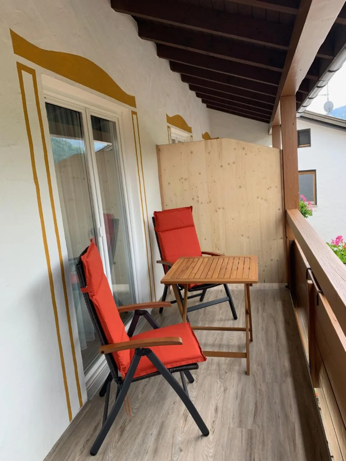 Balcony/Terrace in Zum Turm - Apartments und Gästezimmer