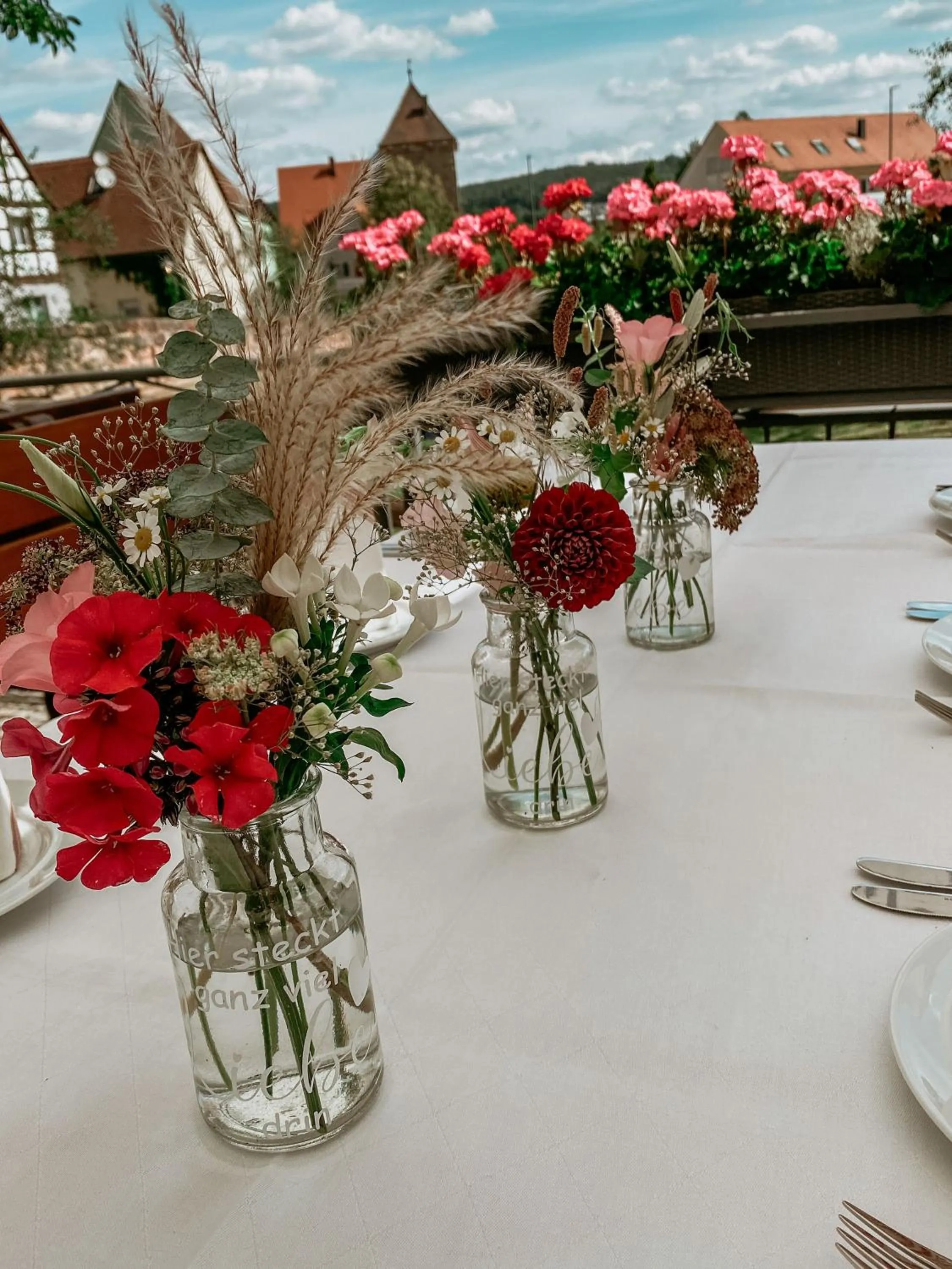 View (from property/room) in Bayerischer Hof Spalt