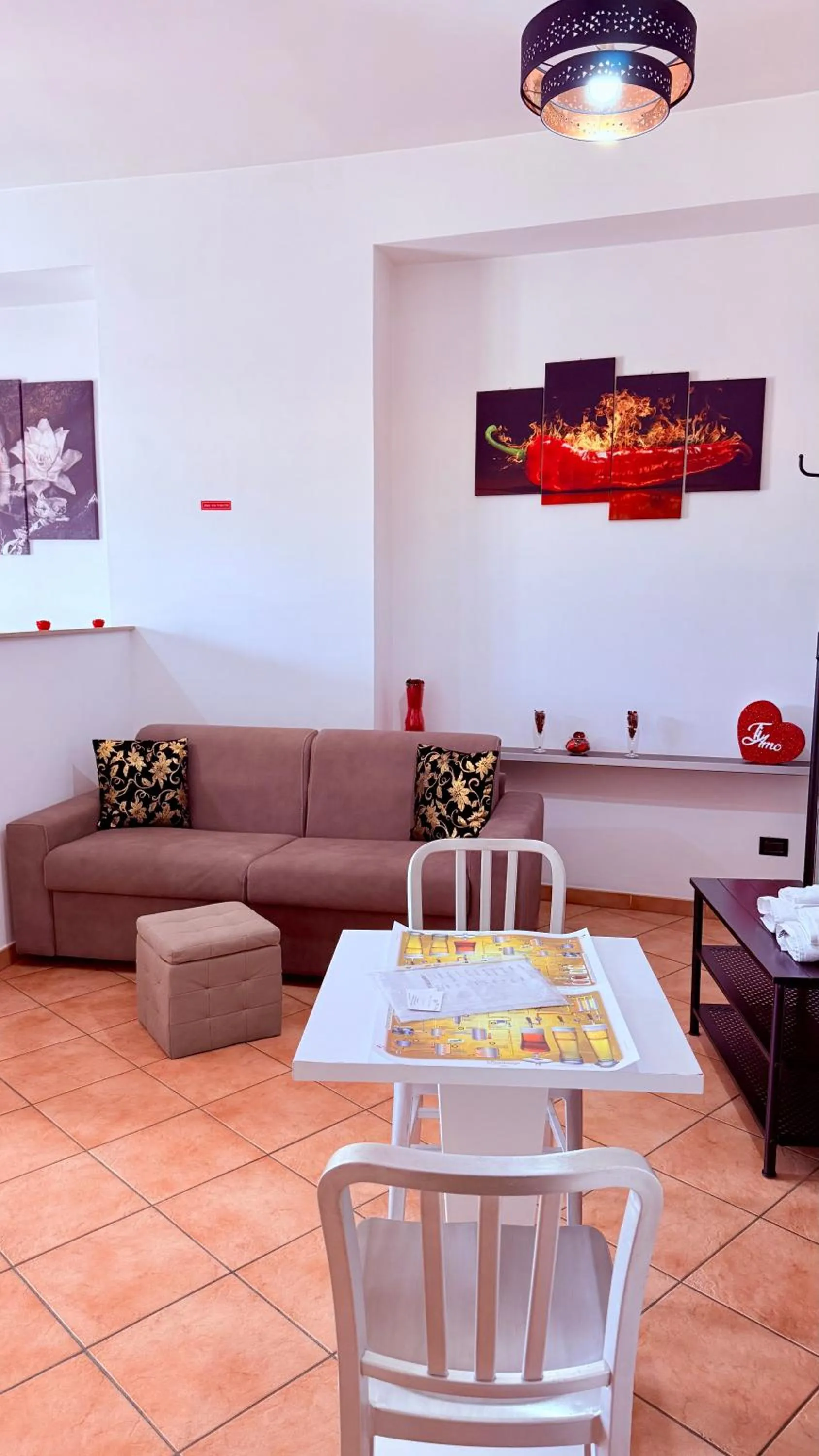 Living room in Vanvitelli Home