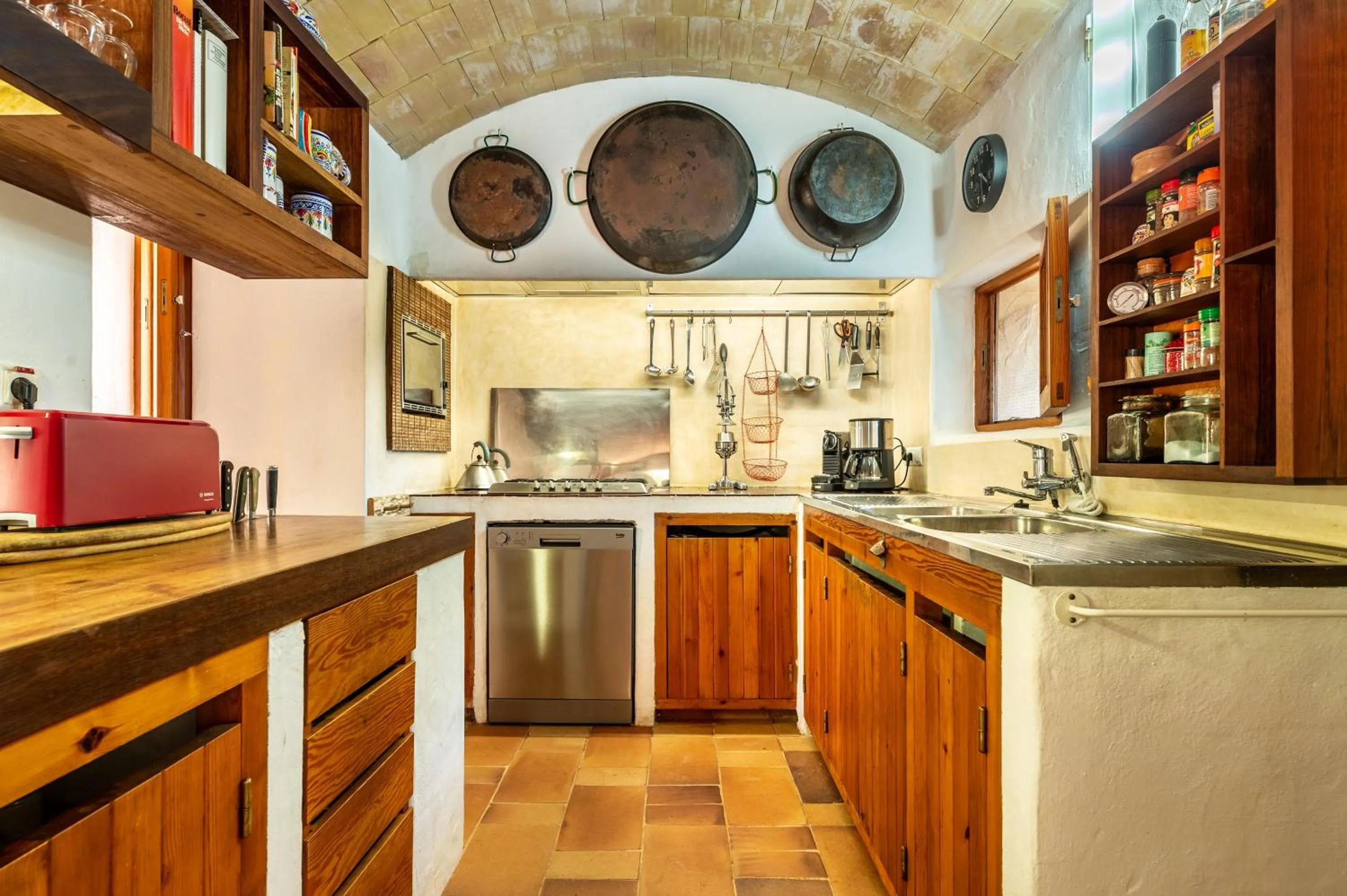 Kitchen or kitchenette in Sa Paret Nova