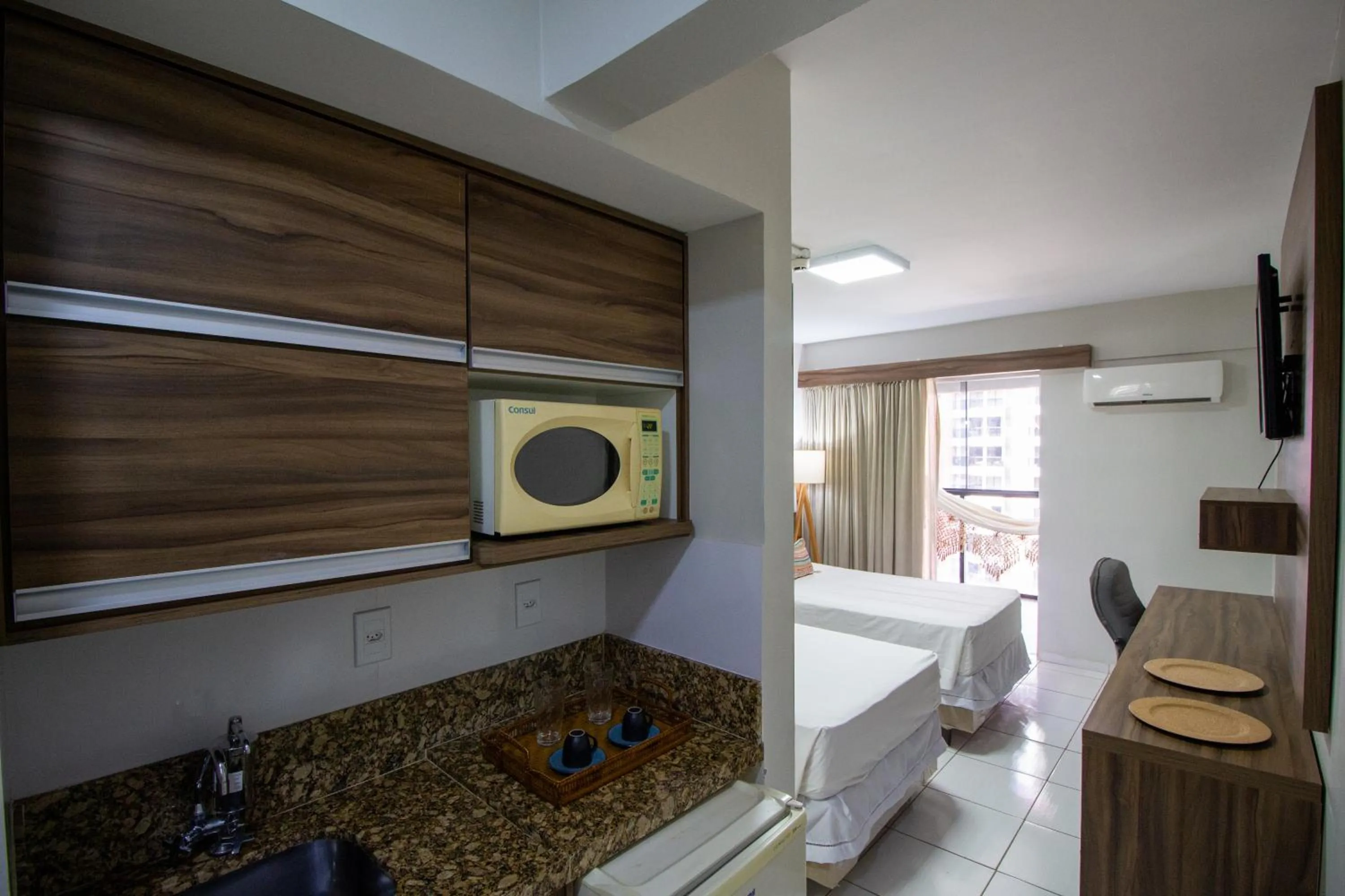 Bed in Garvey Park Hotel