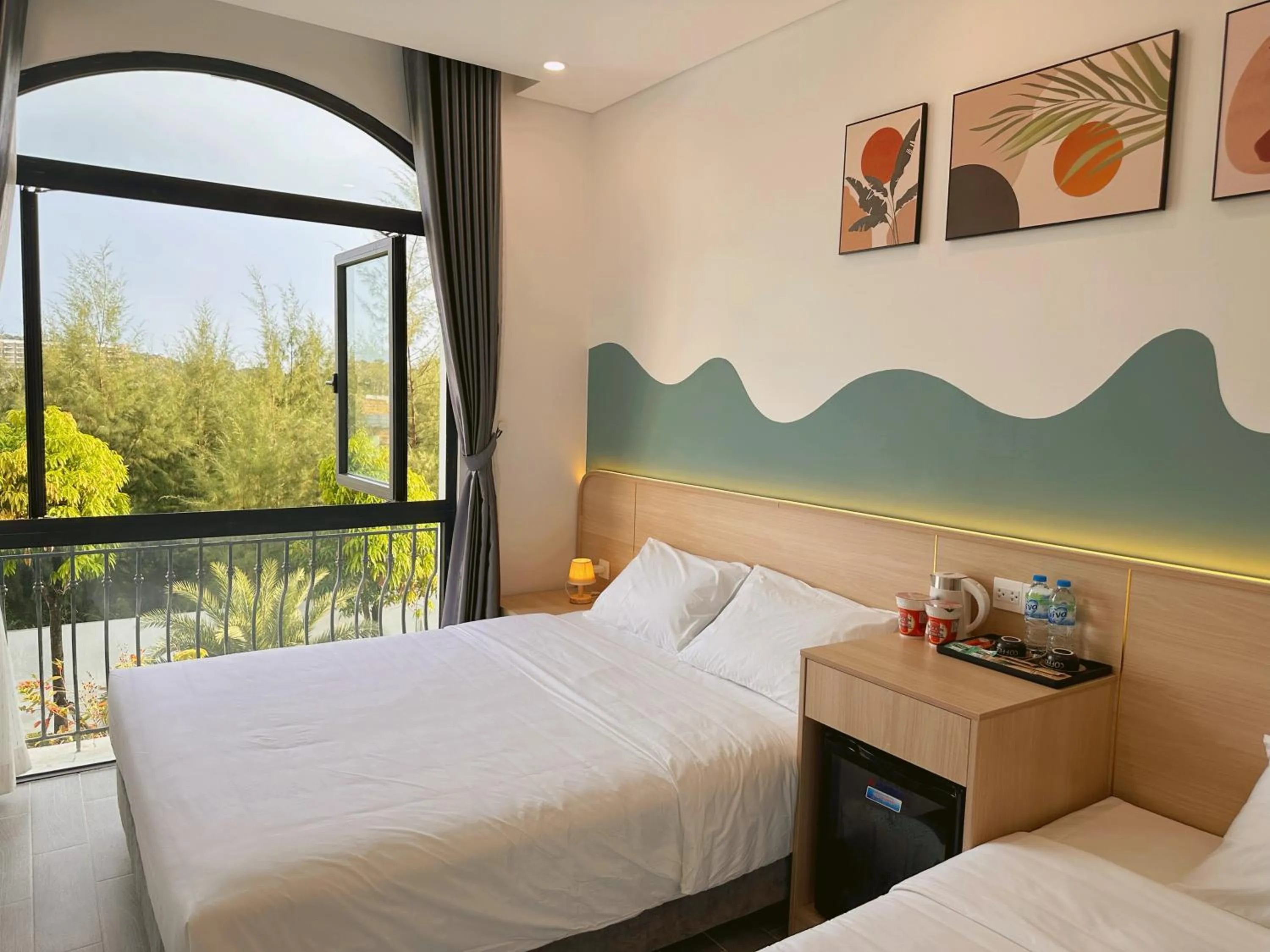 Bed in The Sol Grand World Phu Quoc