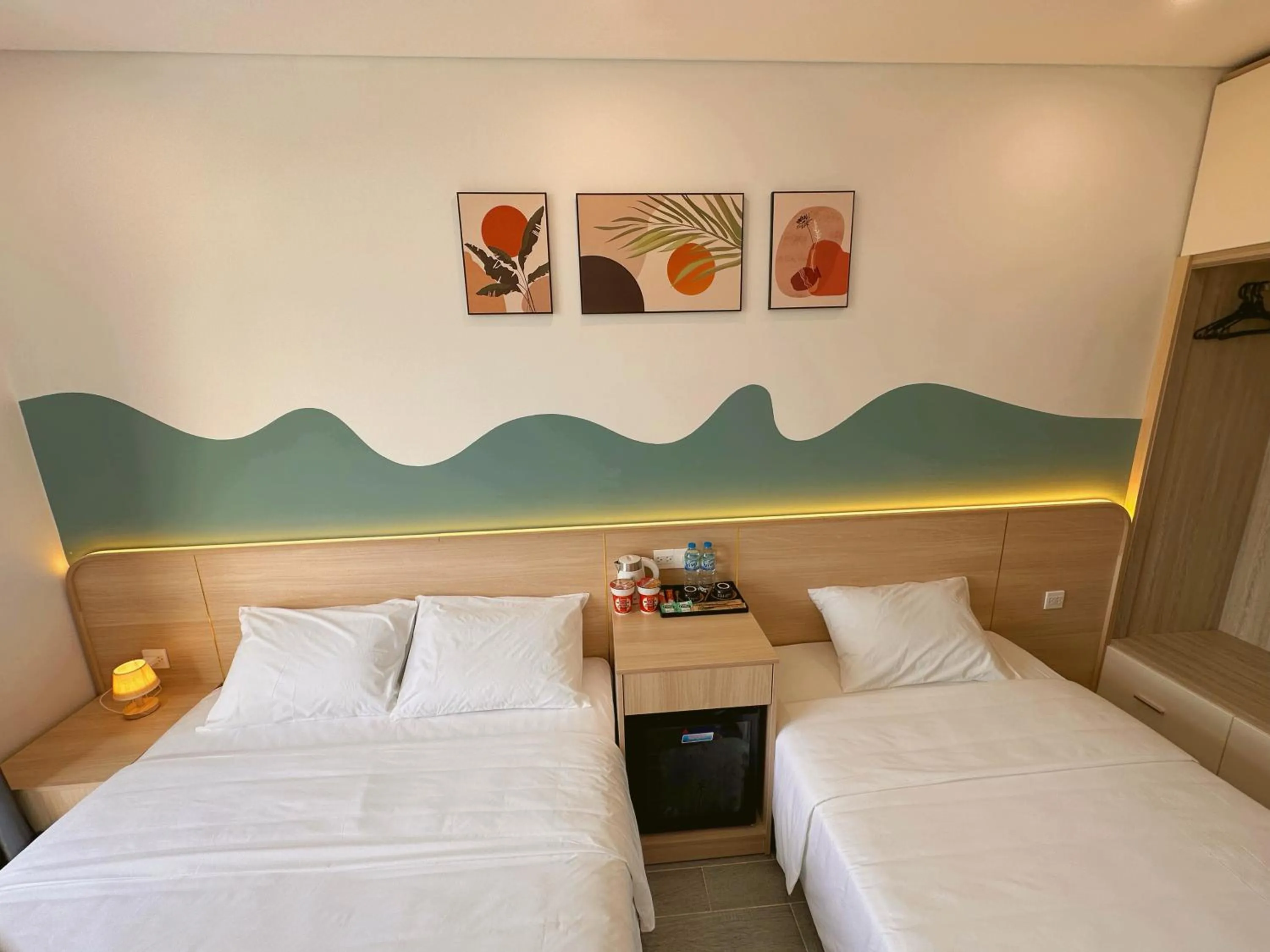 Bed in The Sol Grand World Phu Quoc