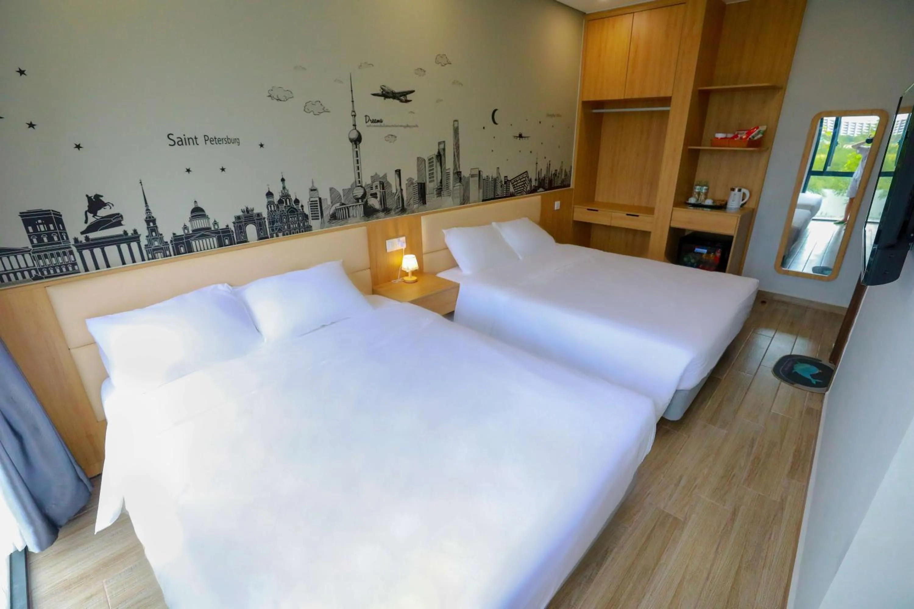 Bed in The Sol Grand World Phu Quoc