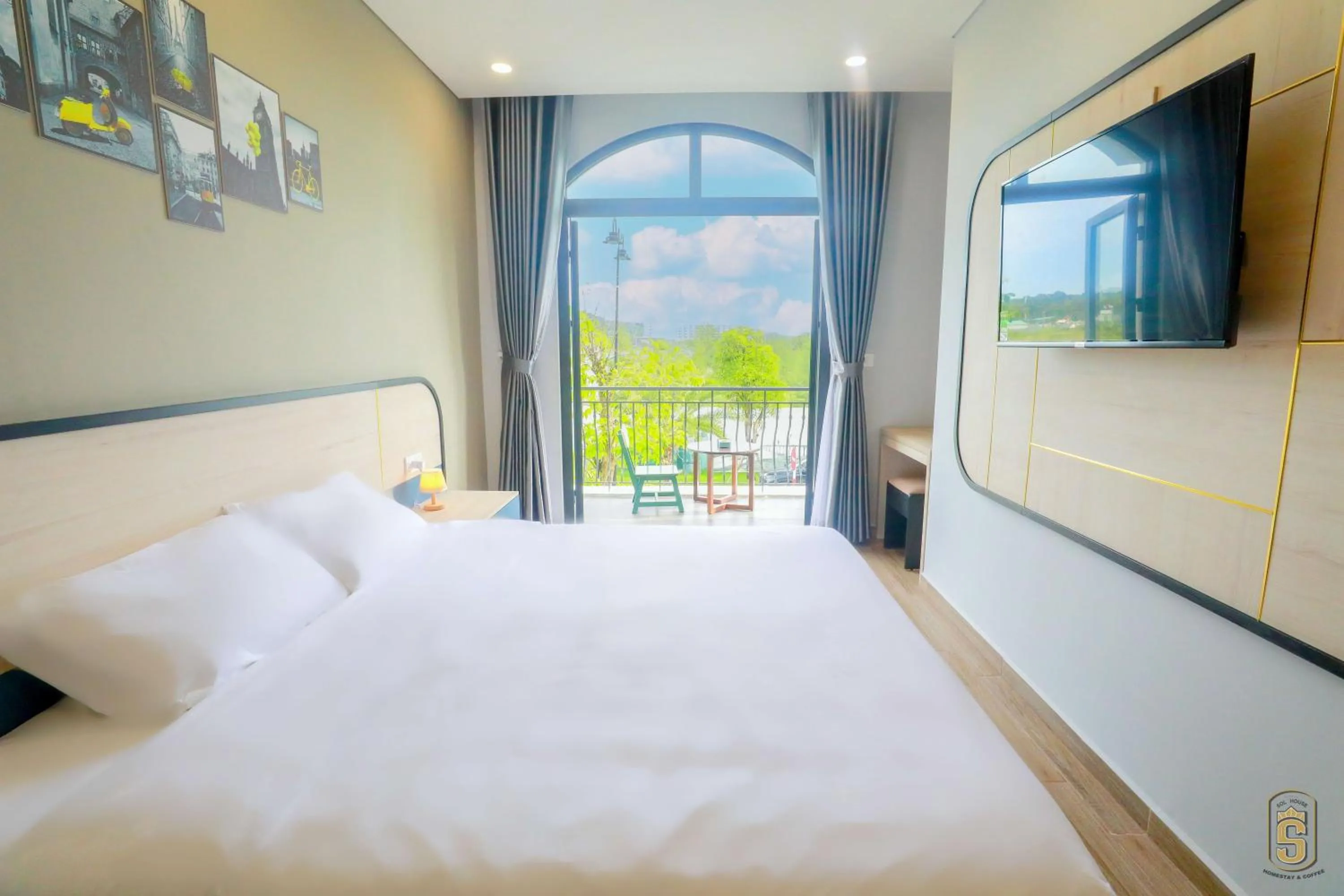 Bed in The Sol Grand World Phu Quoc
