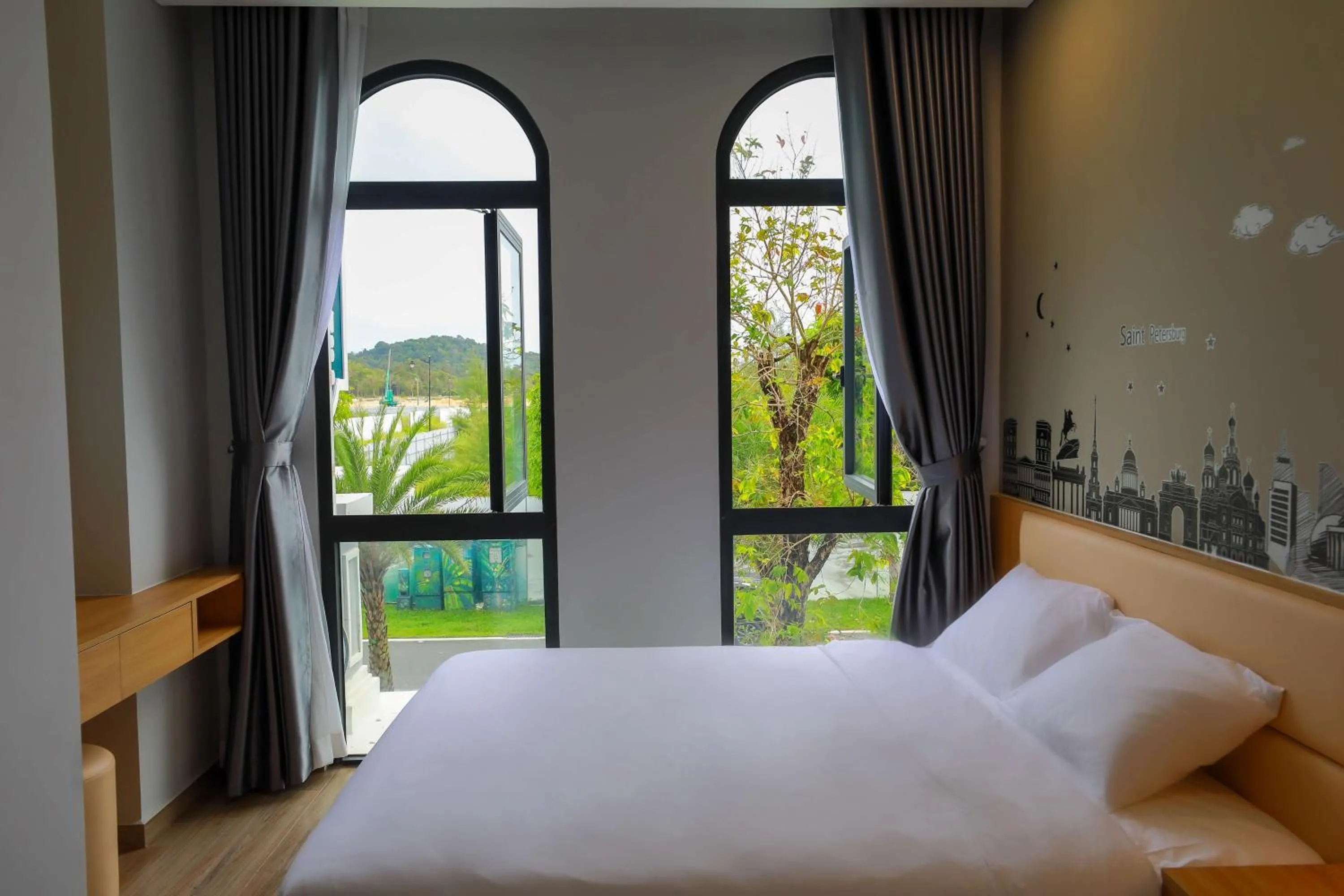 Bed in The Sol Grand World Phu Quoc