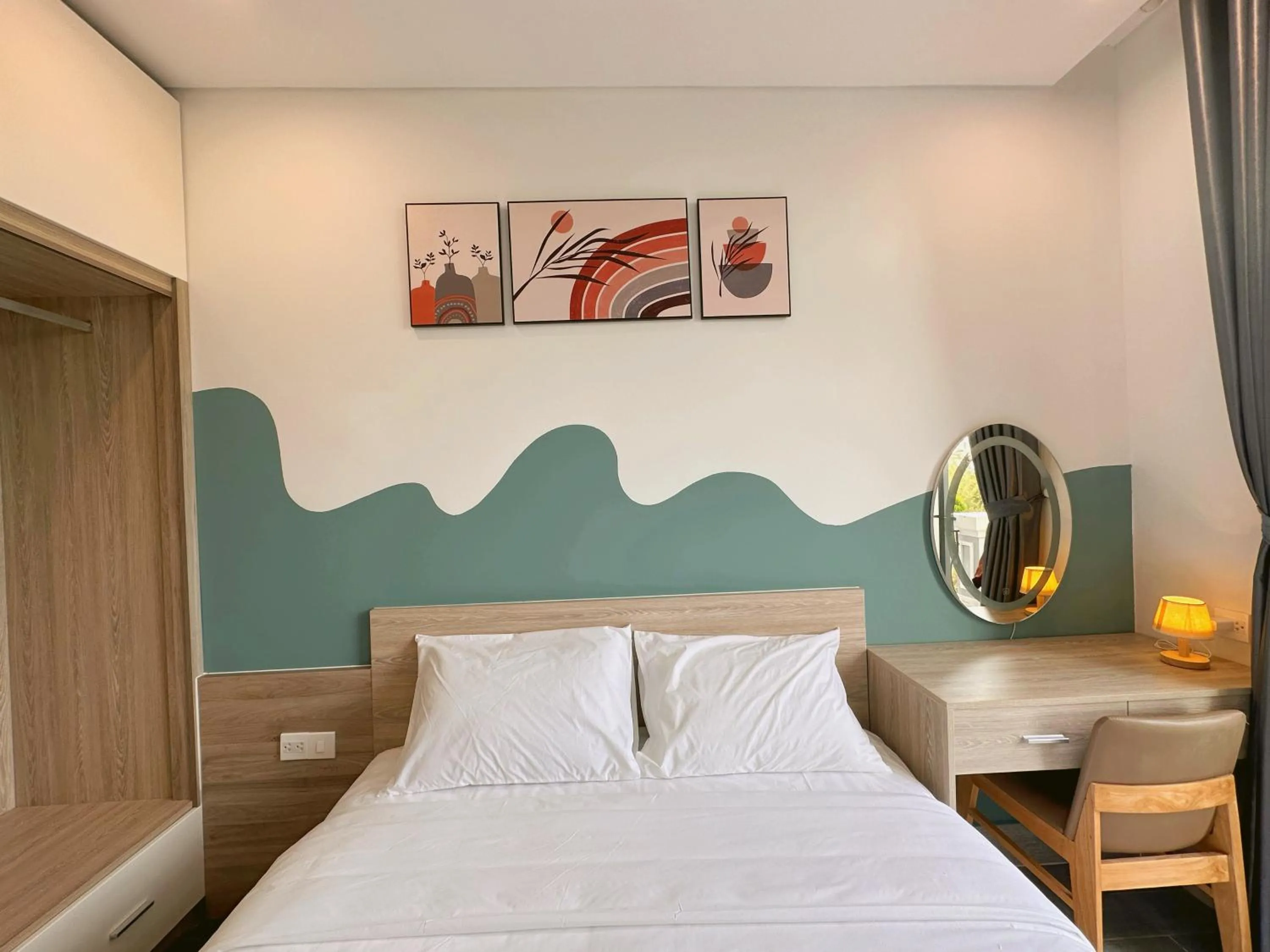 Bed in The Sol Grand World Phu Quoc