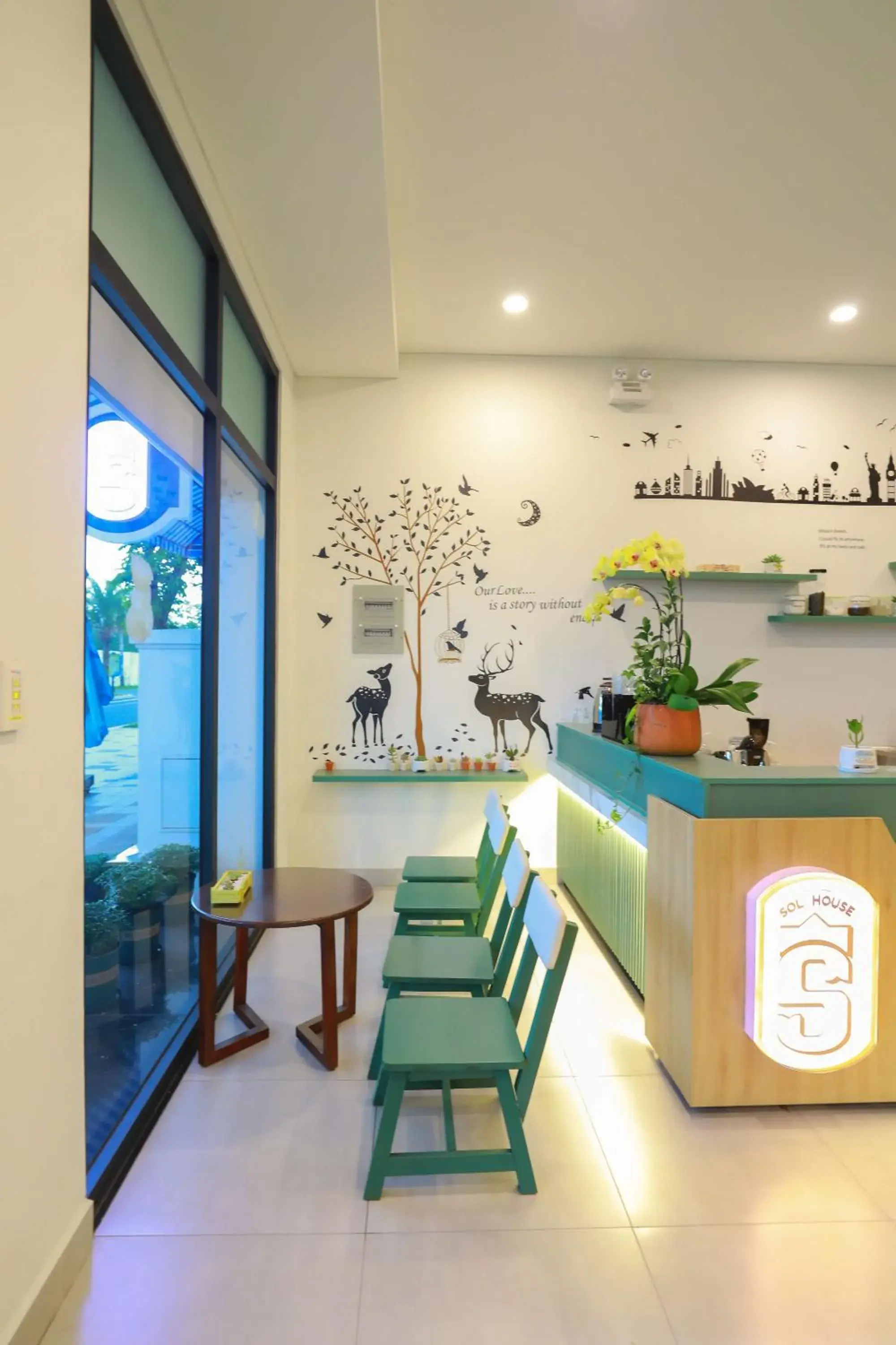 Lobby or reception in The Sol House Lobby or reception in The Sol House