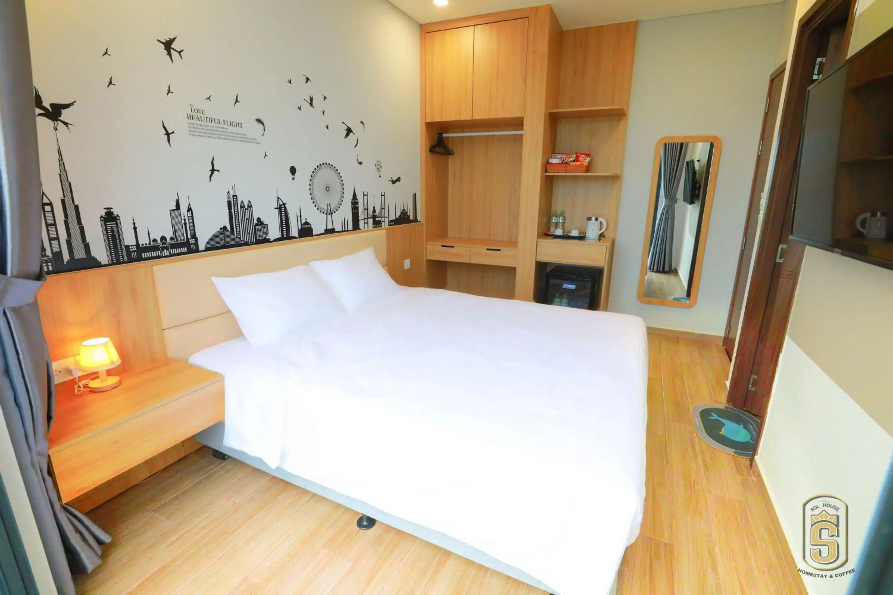 Deluxe Double Room with Balcony and Sea View in The Sol House Deluxe Double Room with Balcony and Sea View in The Sol House