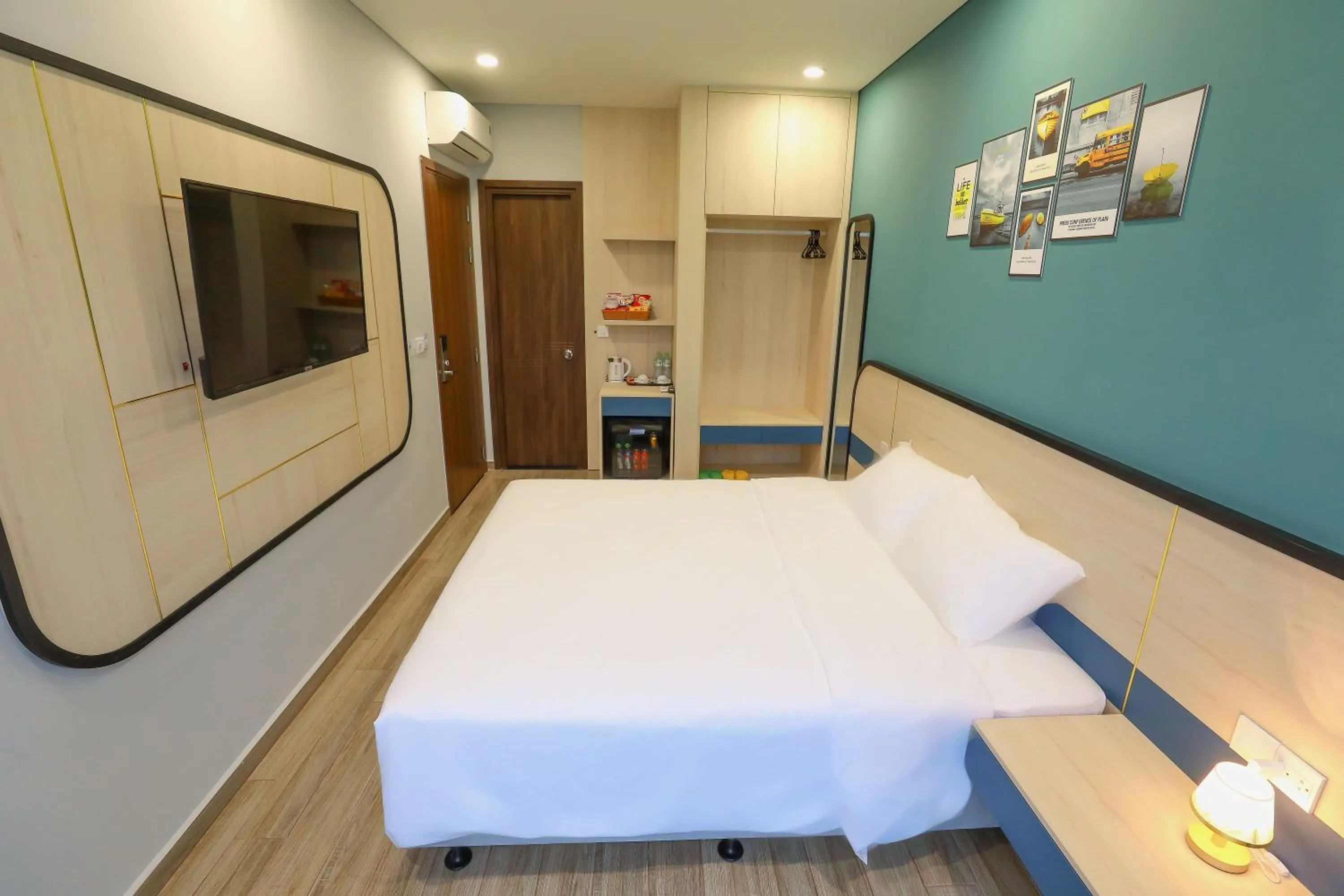 Bed in The Sol Grand World Phu Quoc