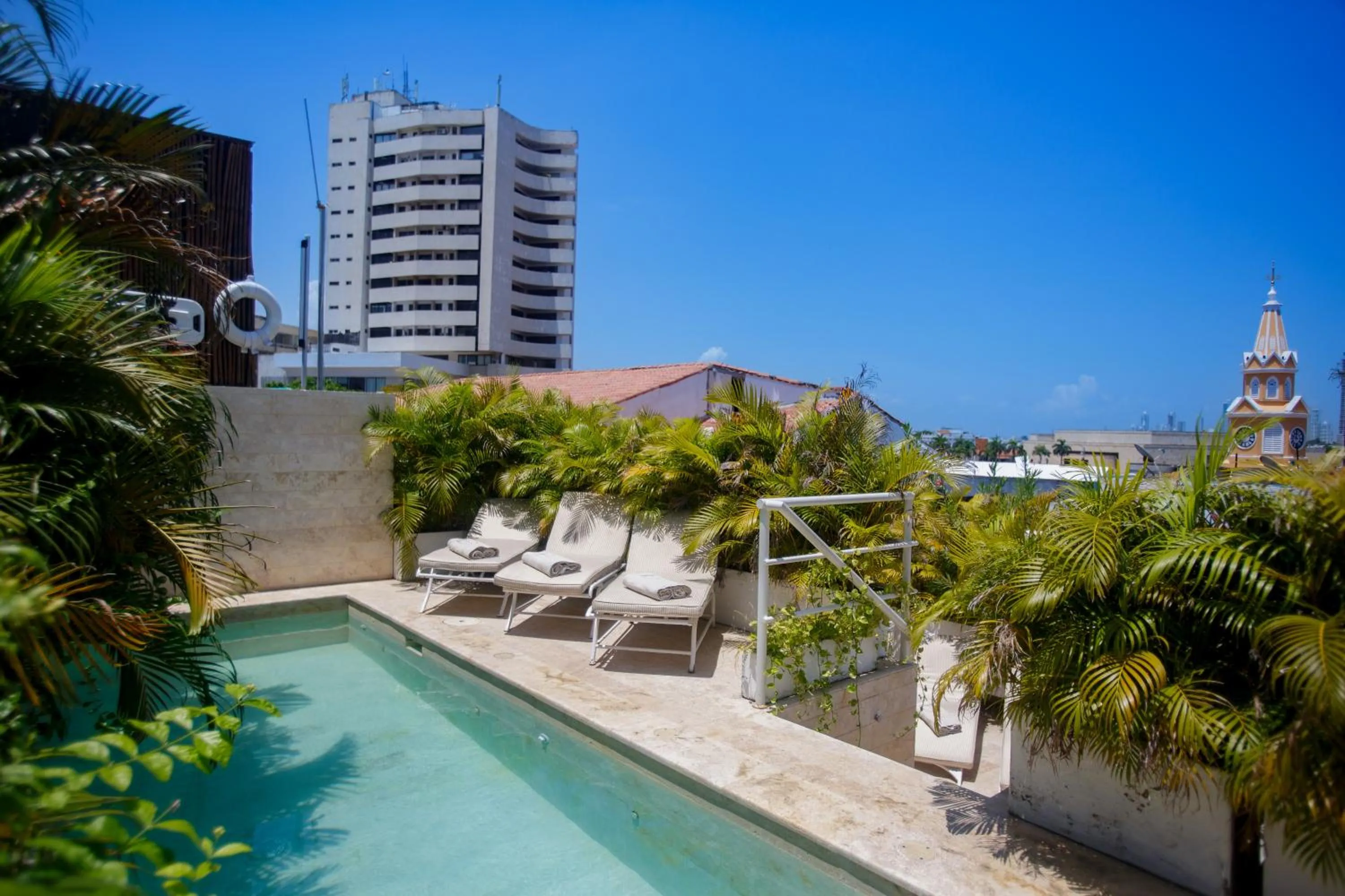 Swimming pool in Sol de Alba Hotel Boutique