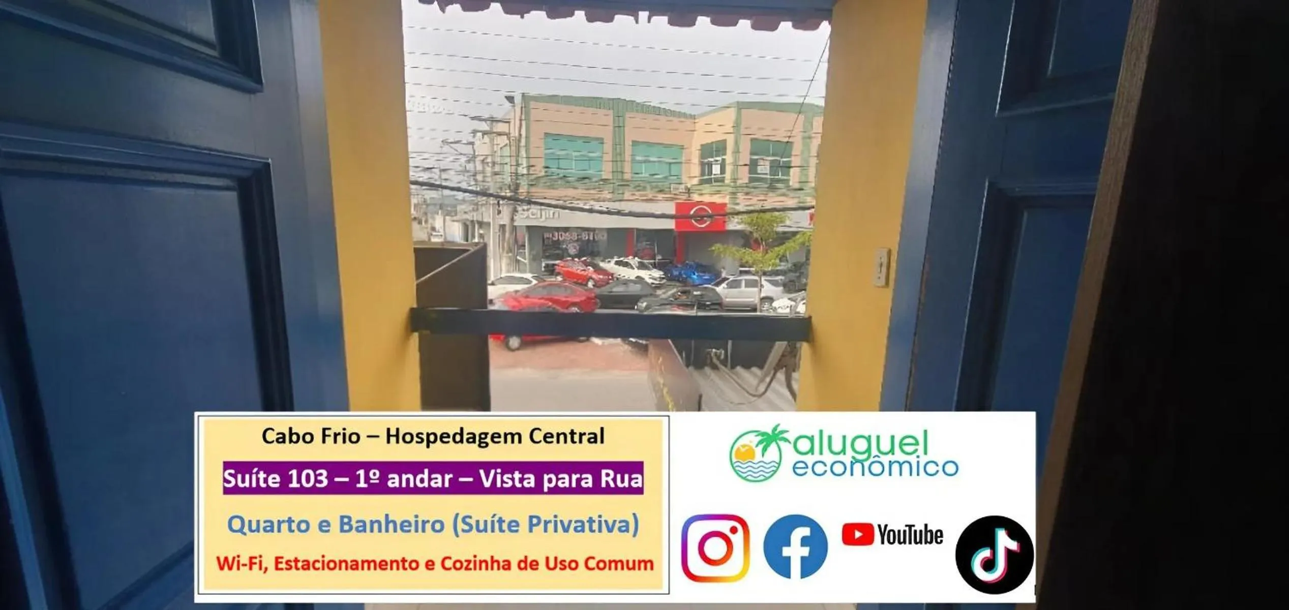 View (from property/room) in Cabo Frio - Hospedagem Central - Aluguel Econômico