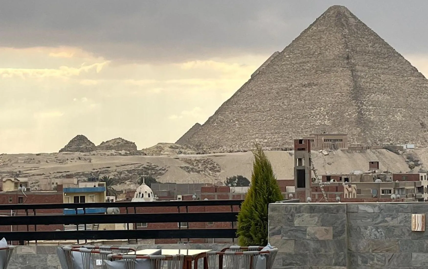 Landmark view in Kemet Boutique Hotel