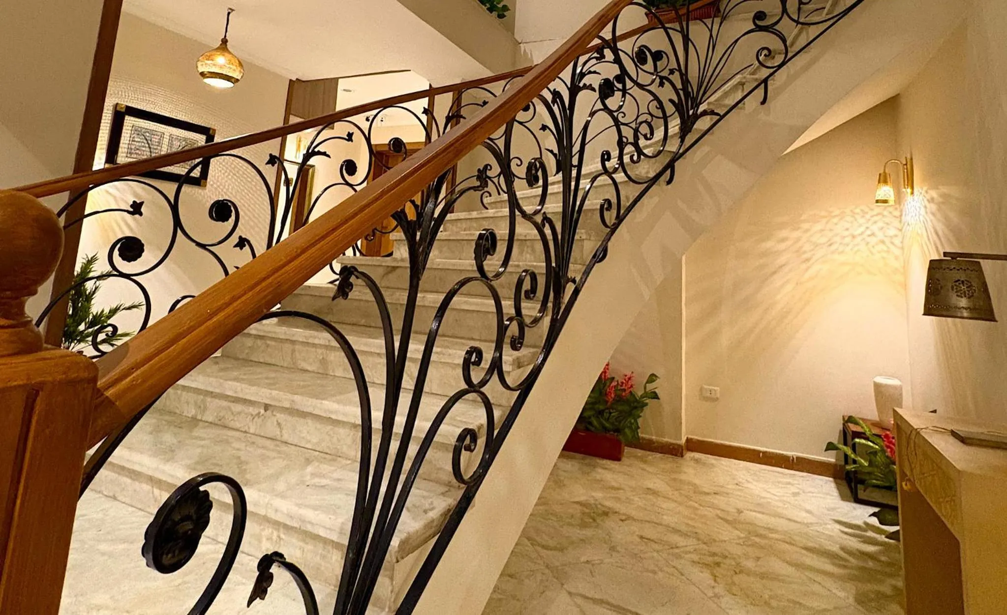 Seating area in Kemet Boutique Hotel