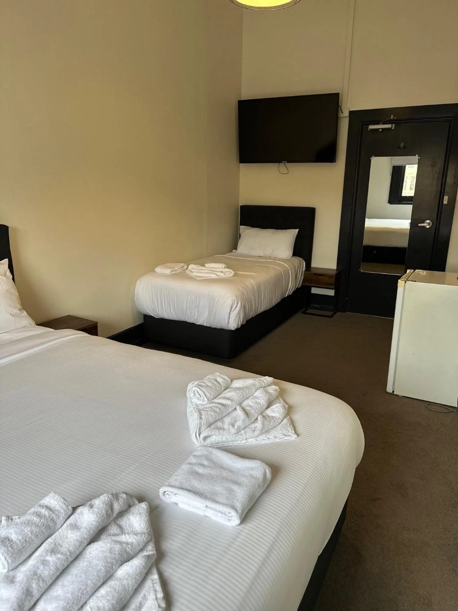 Bed in The Great Western Hotel