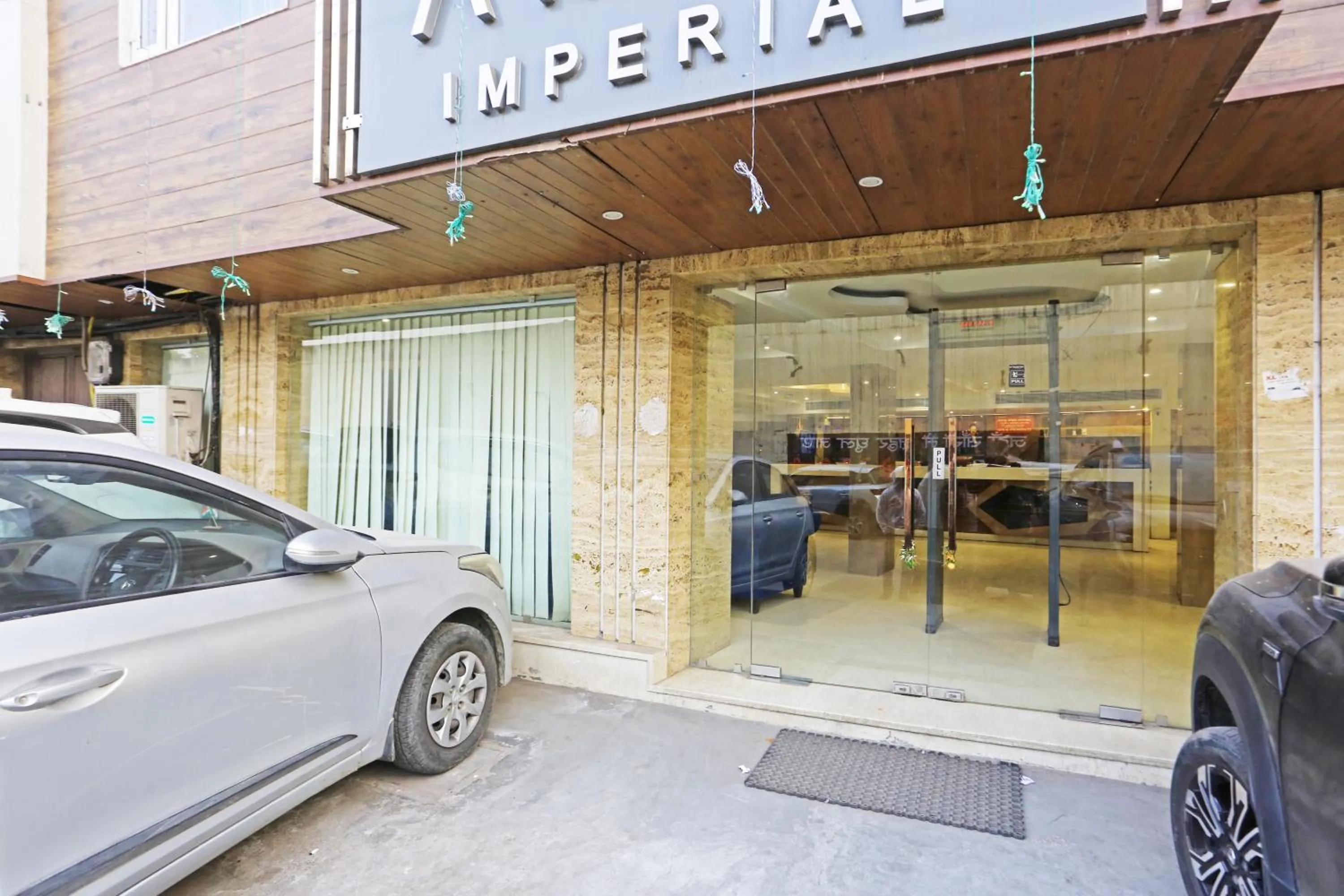 Parking in Hotel Aman Imperial Just a Minute Away From New Delhi Railway Station and Connaught place