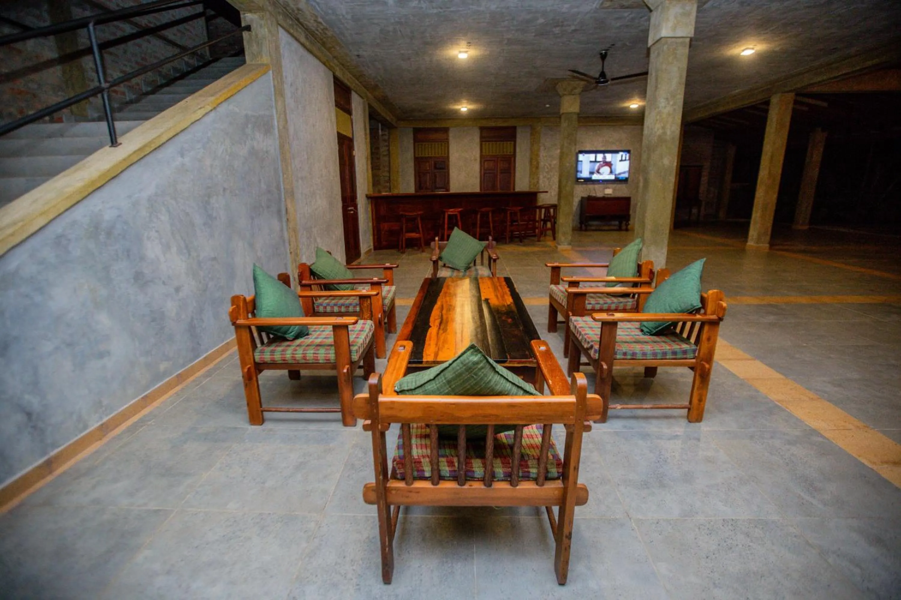 Communal lounge/ TV room in The Coastal Village Cabanas